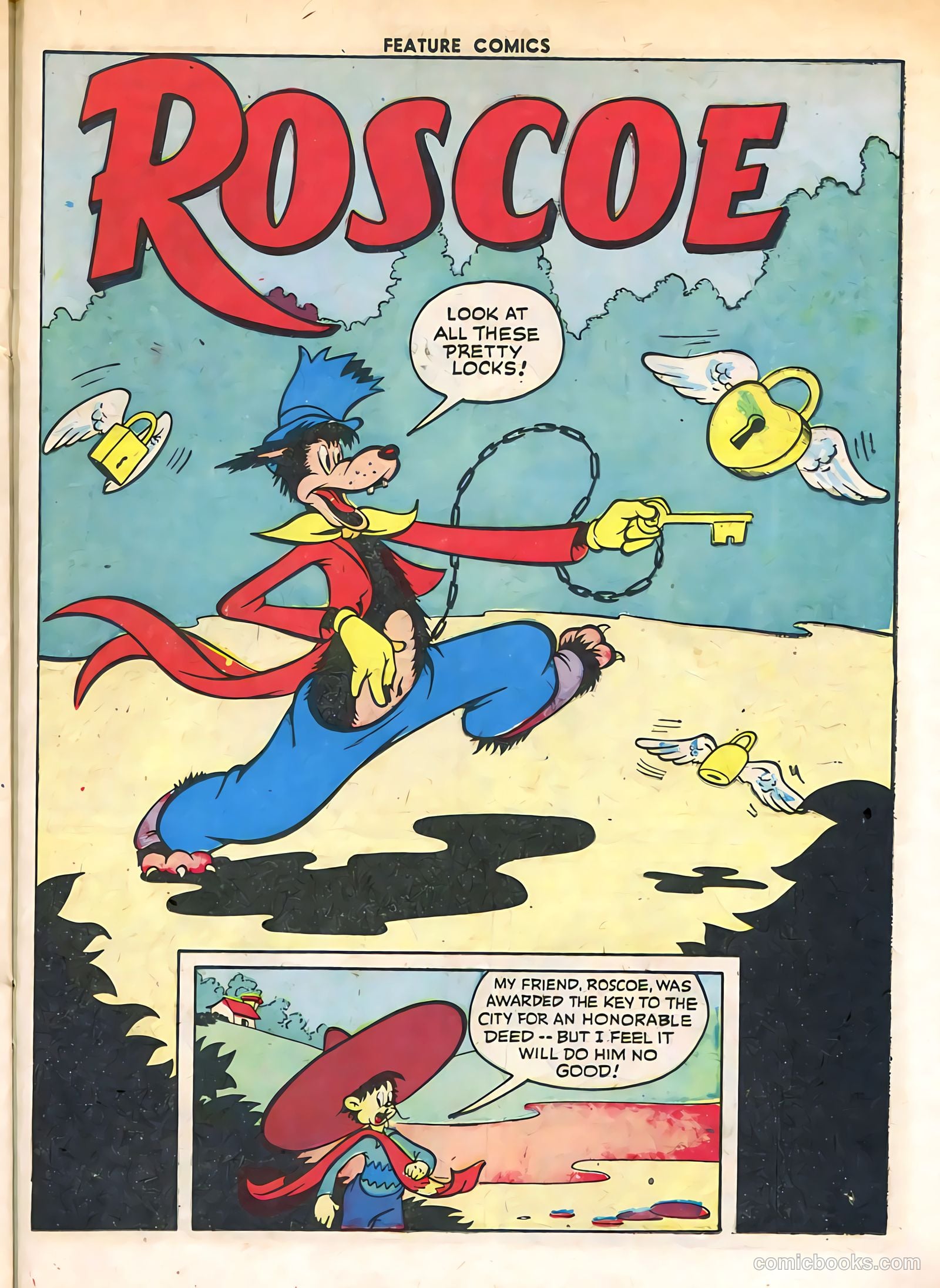 Feature Comics #103 (1946) — page 39 of 60