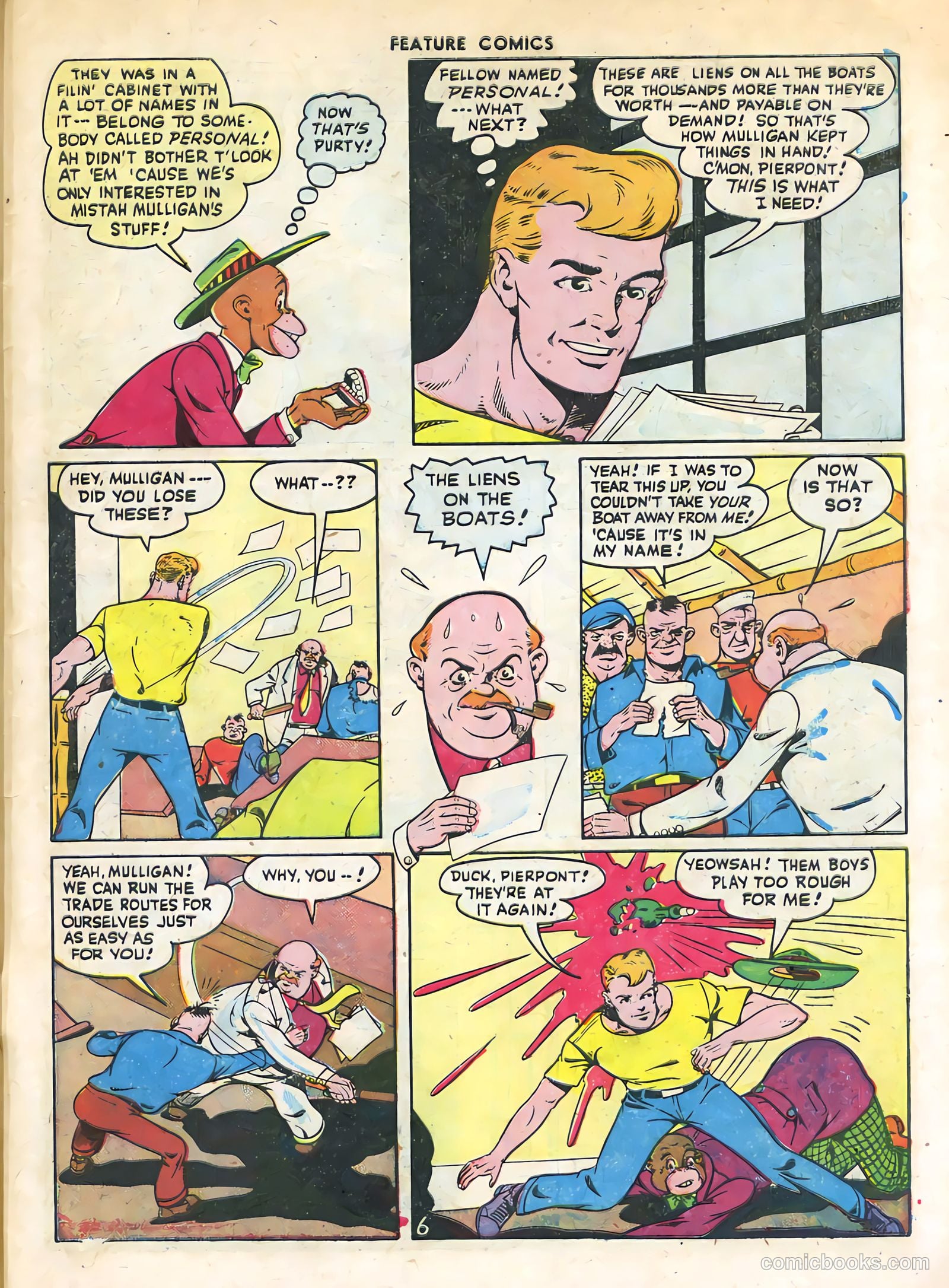 Feature Comics #103 (1946) — page 57 of 60
