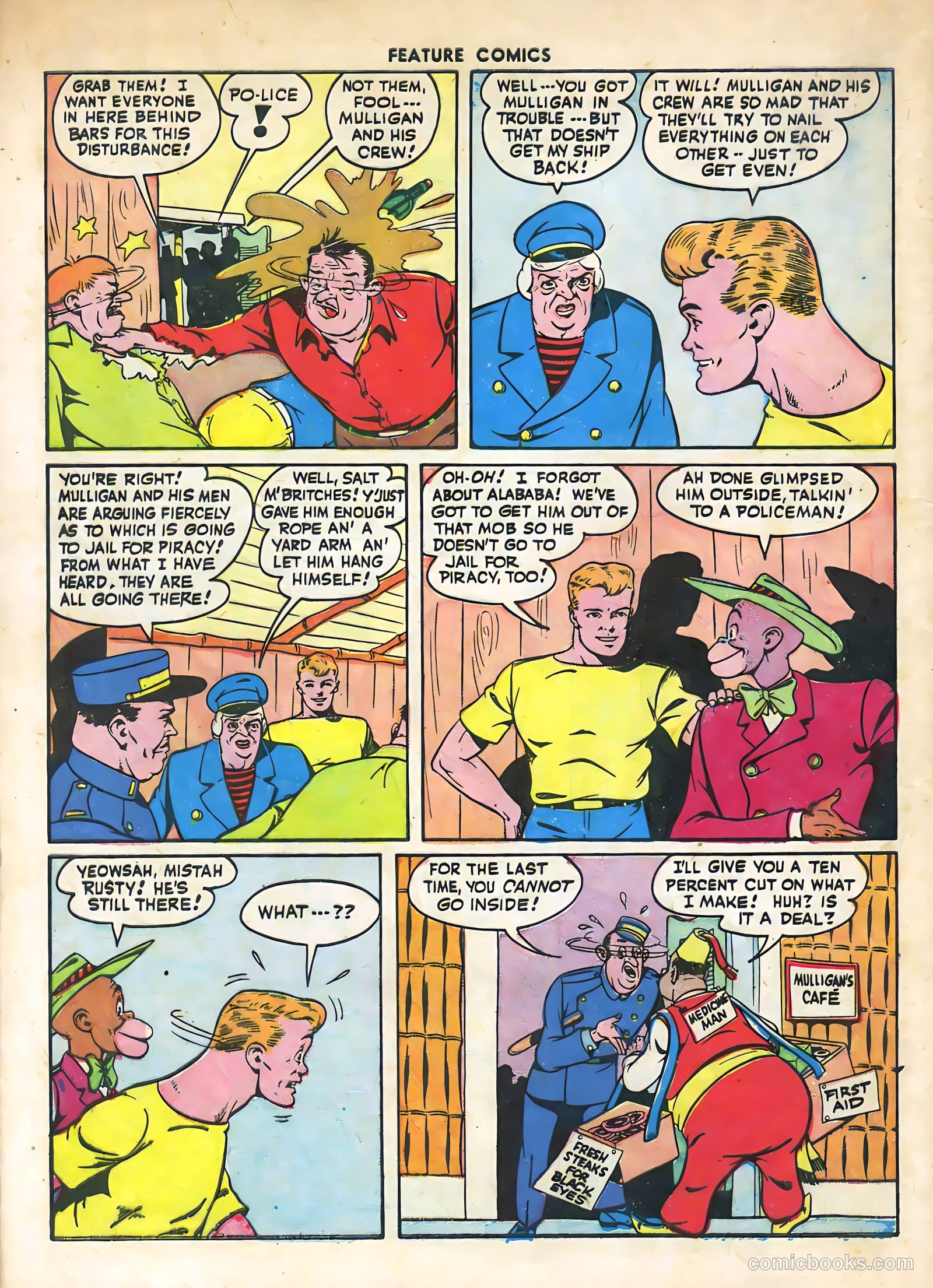 Feature Comics #103 (1946) — page 58 of 60