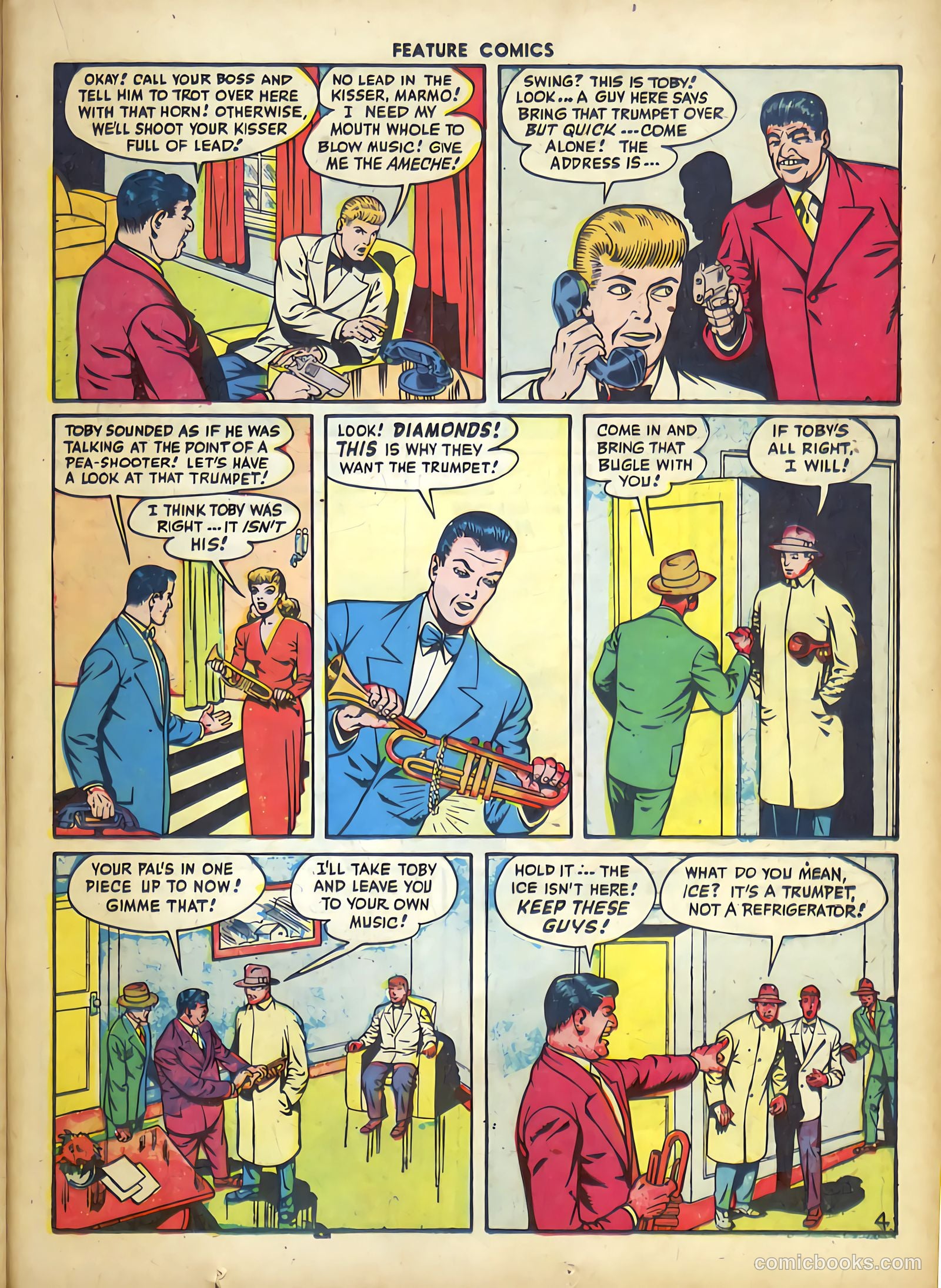 Feature Comics #104 (1946) — page 35 of 60