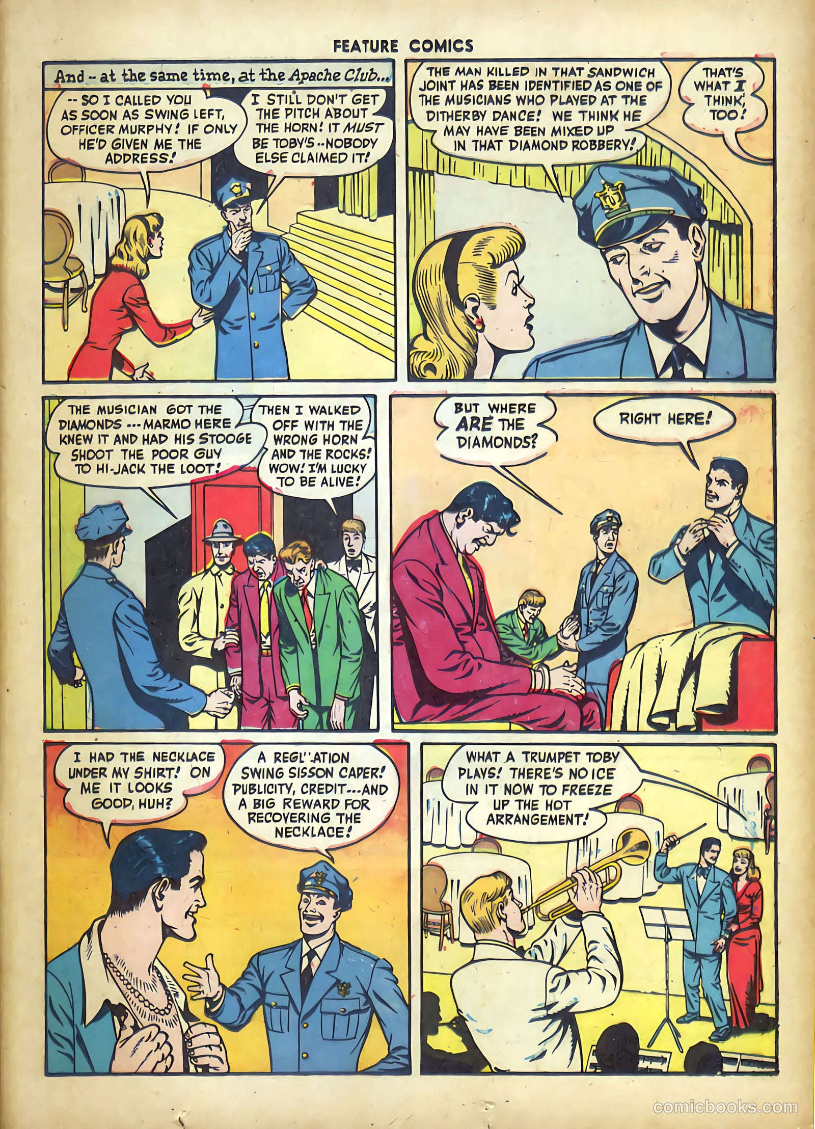 Feature Comics #104 (1946) — page 37 of 60