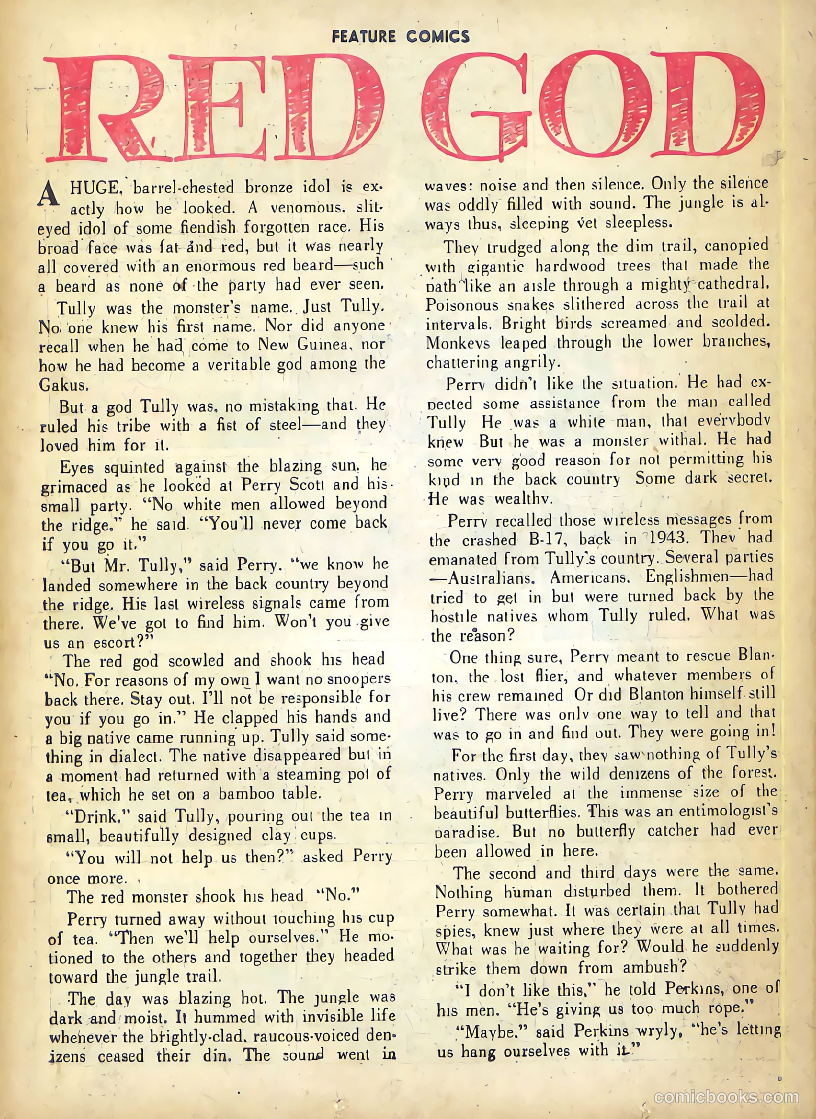 Feature Comics #104 (1946) — page 42 of 60