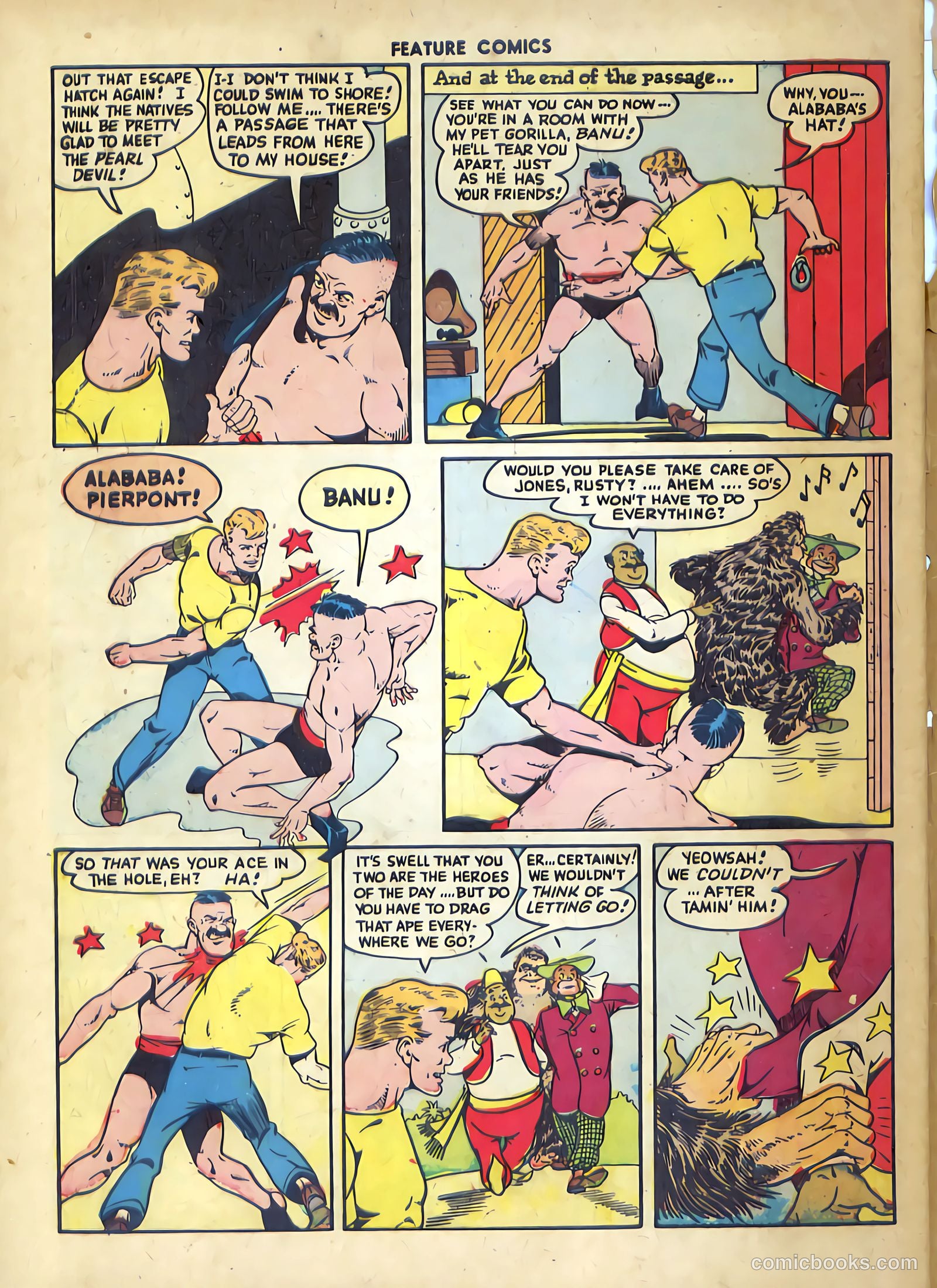 Feature Comics #104 (1946) — page 58 of 60
