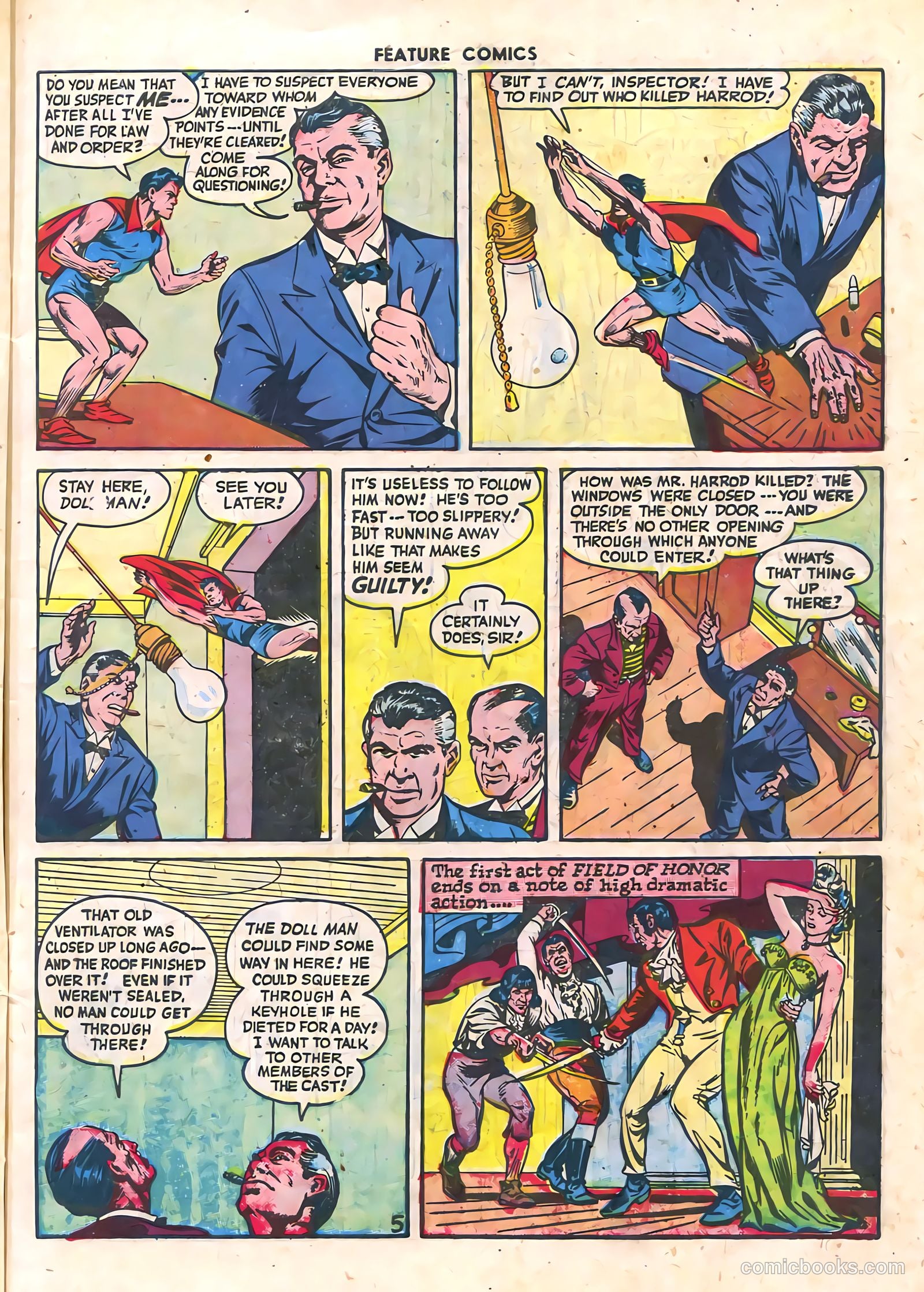 Feature Comics #105 (1946) — page 7 of 60