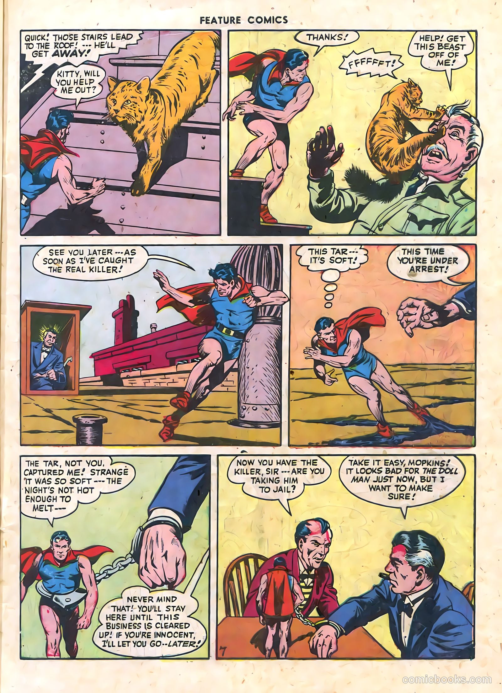 Feature Comics #105 (1946) — page 9 of 60
