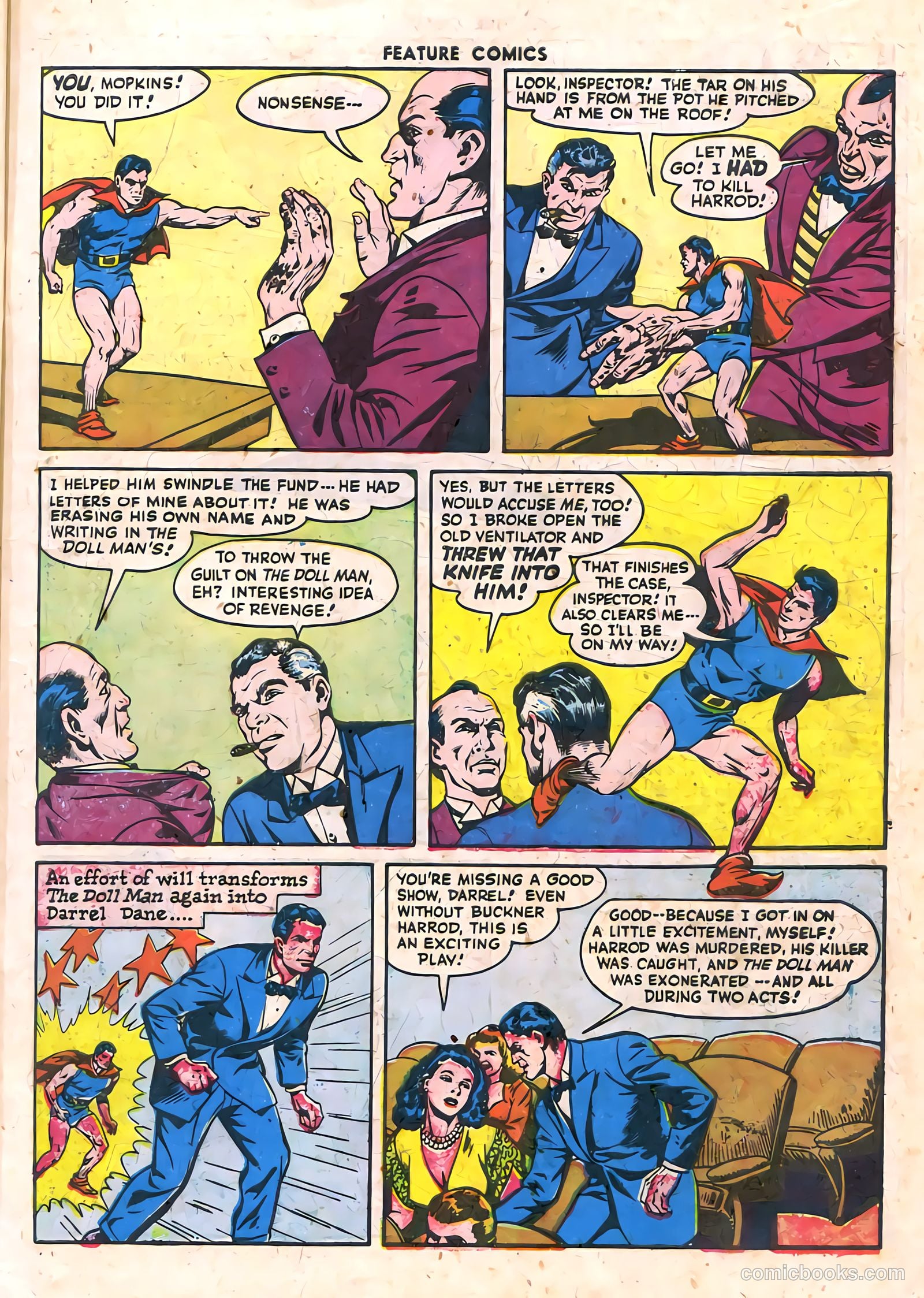 Feature Comics #105 (1946) — page 15 of 60