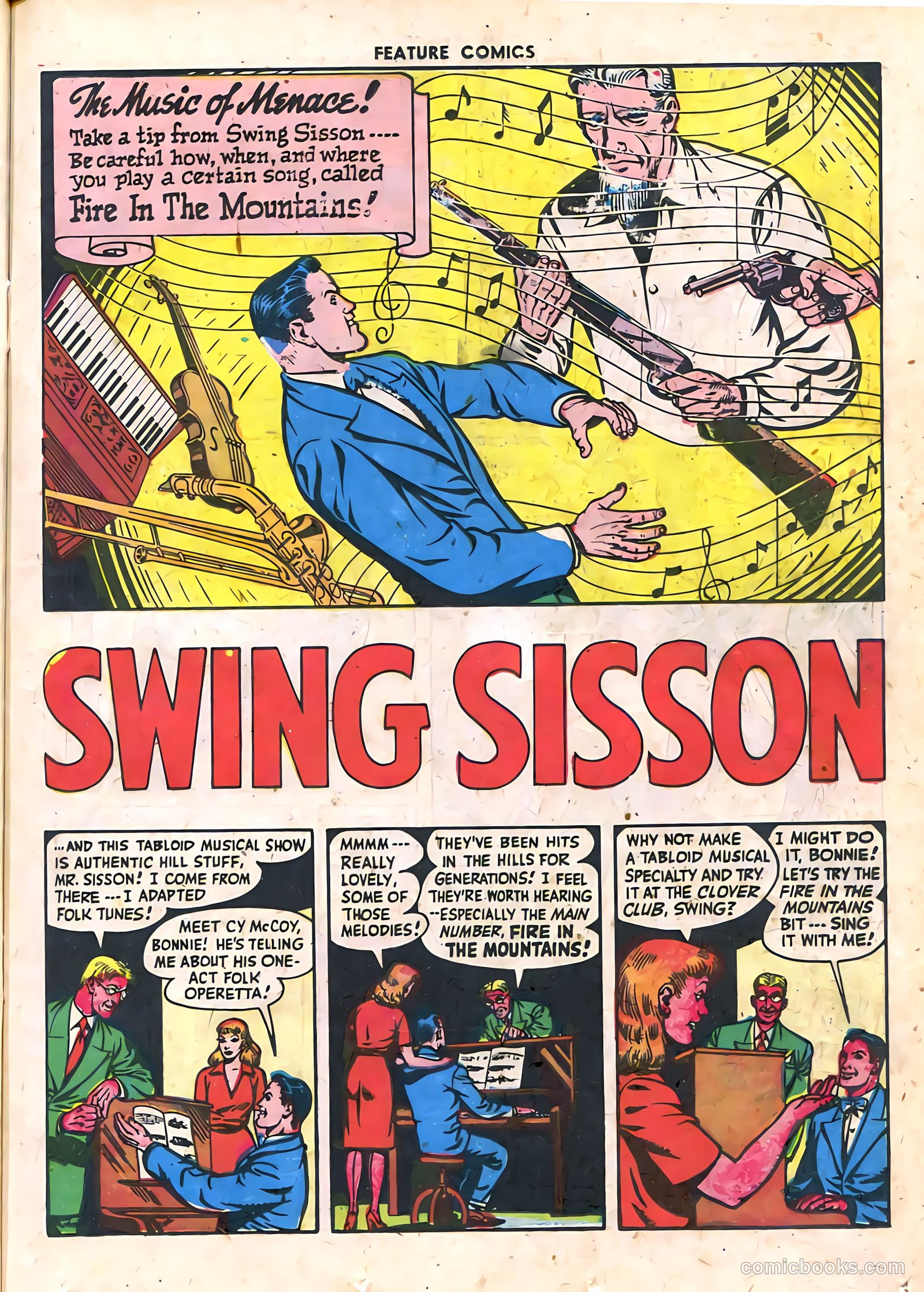 Feature Comics #105 (1946) — page 23 of 60