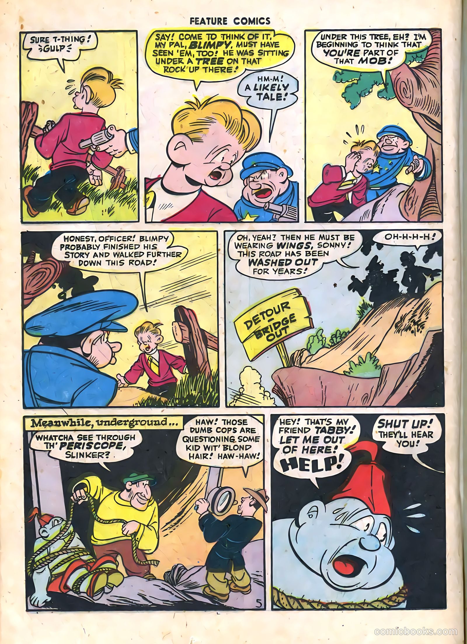 Feature Comics #105 (1946) — page 36 of 60