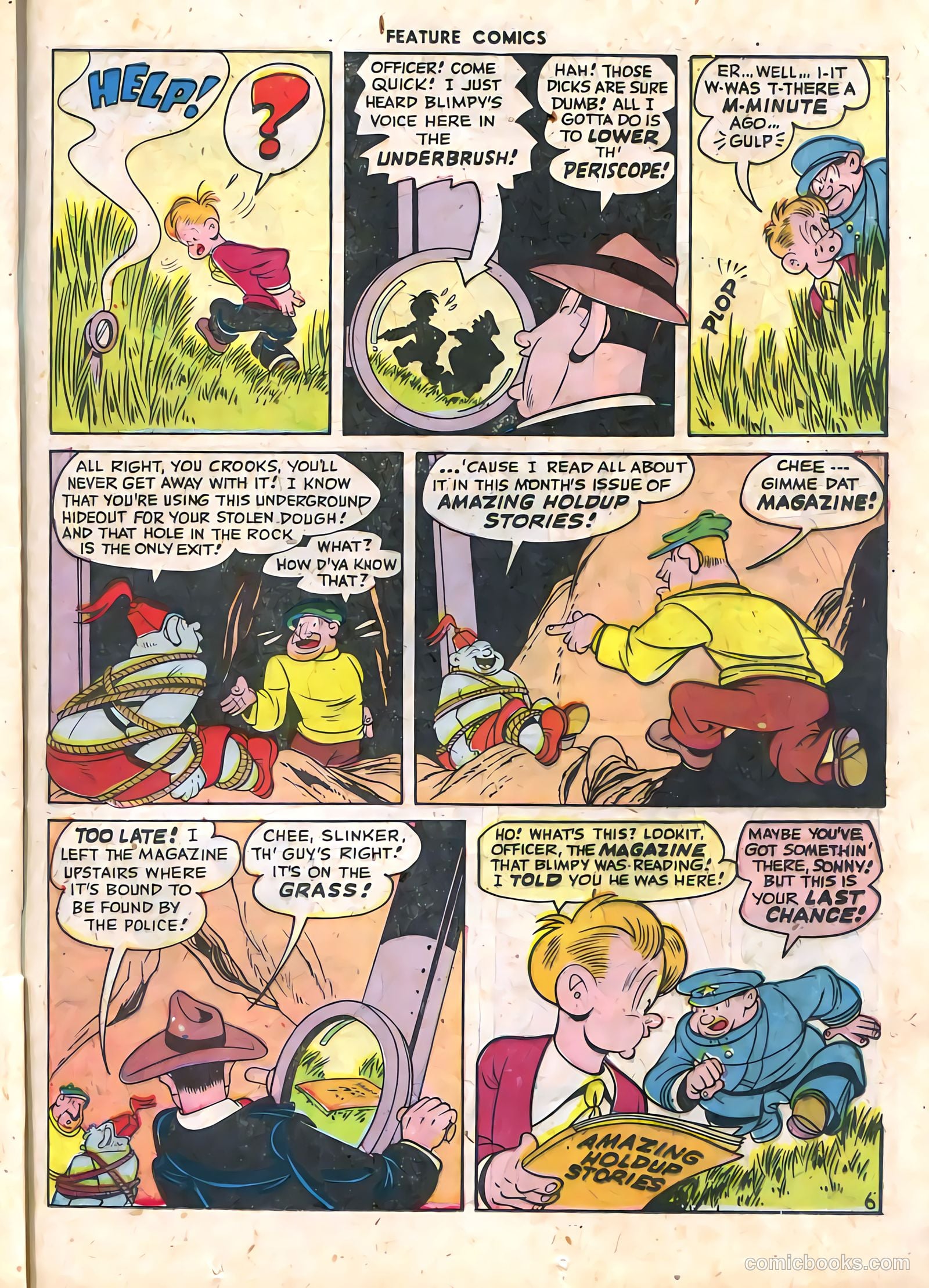 Feature Comics #105 (1946) — page 37 of 60