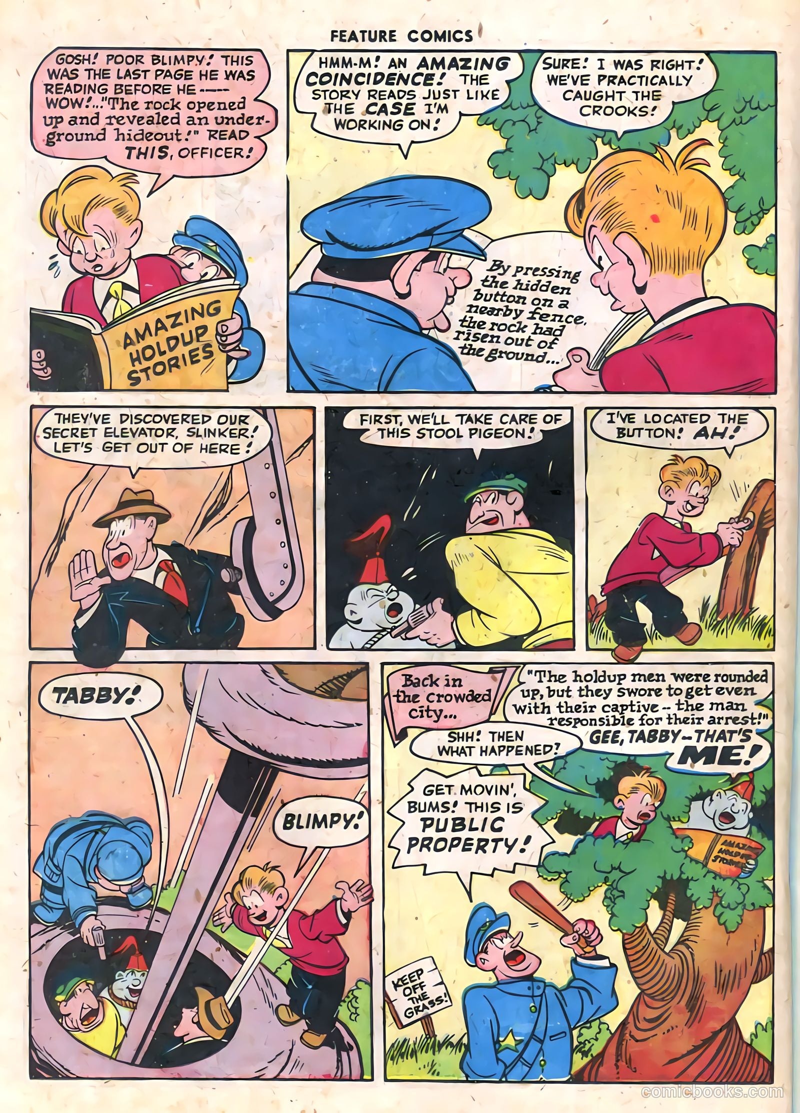 Feature Comics #105 (1946) — page 38 of 60