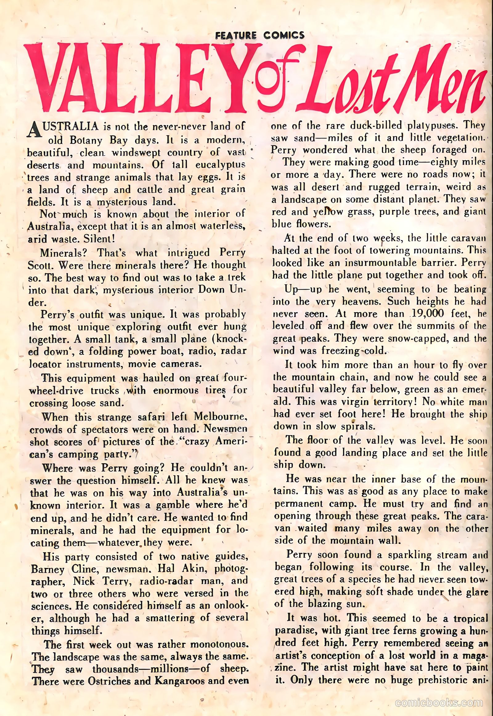 Feature Comics #105 (1946) — page 44 of 60
