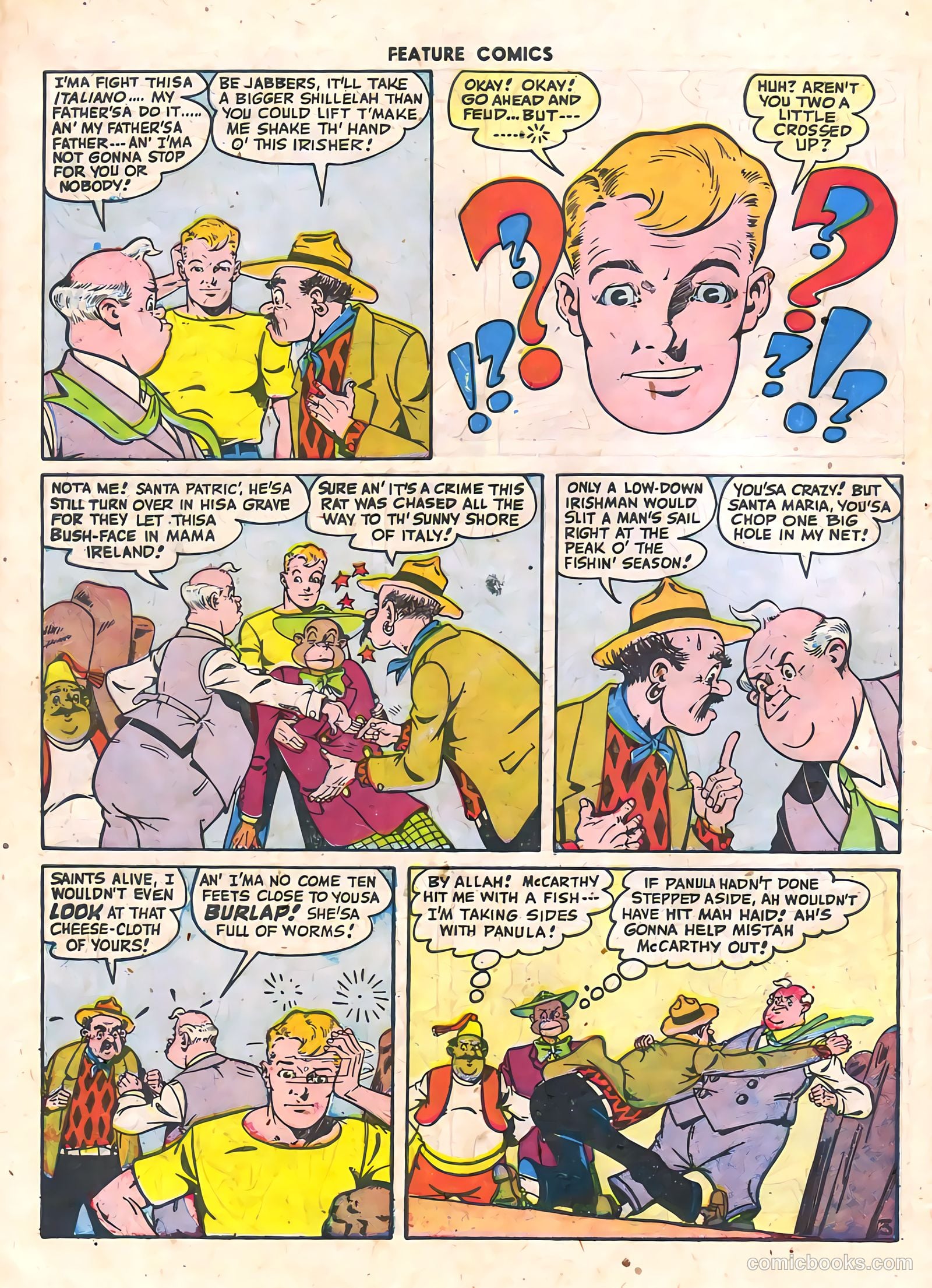 Feature Comics #105 (1946) — page 54 of 60