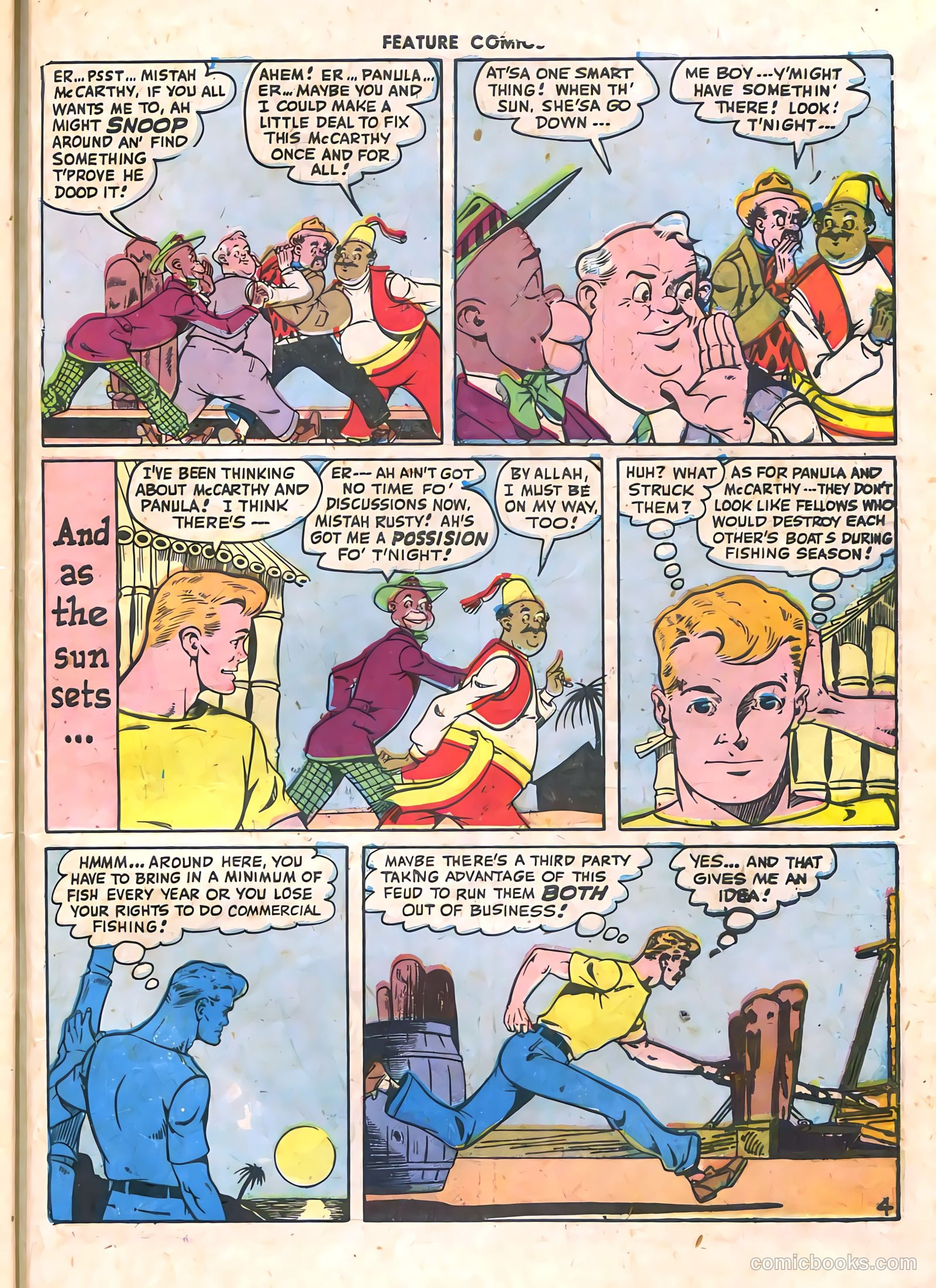 Feature Comics #105 (1946) — page 55 of 60