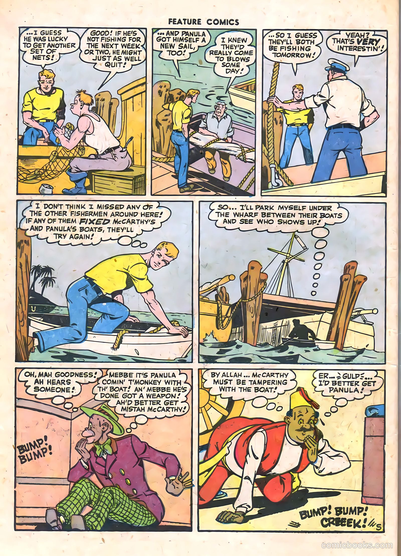 Feature Comics #105 (1946) — page 56 of 60