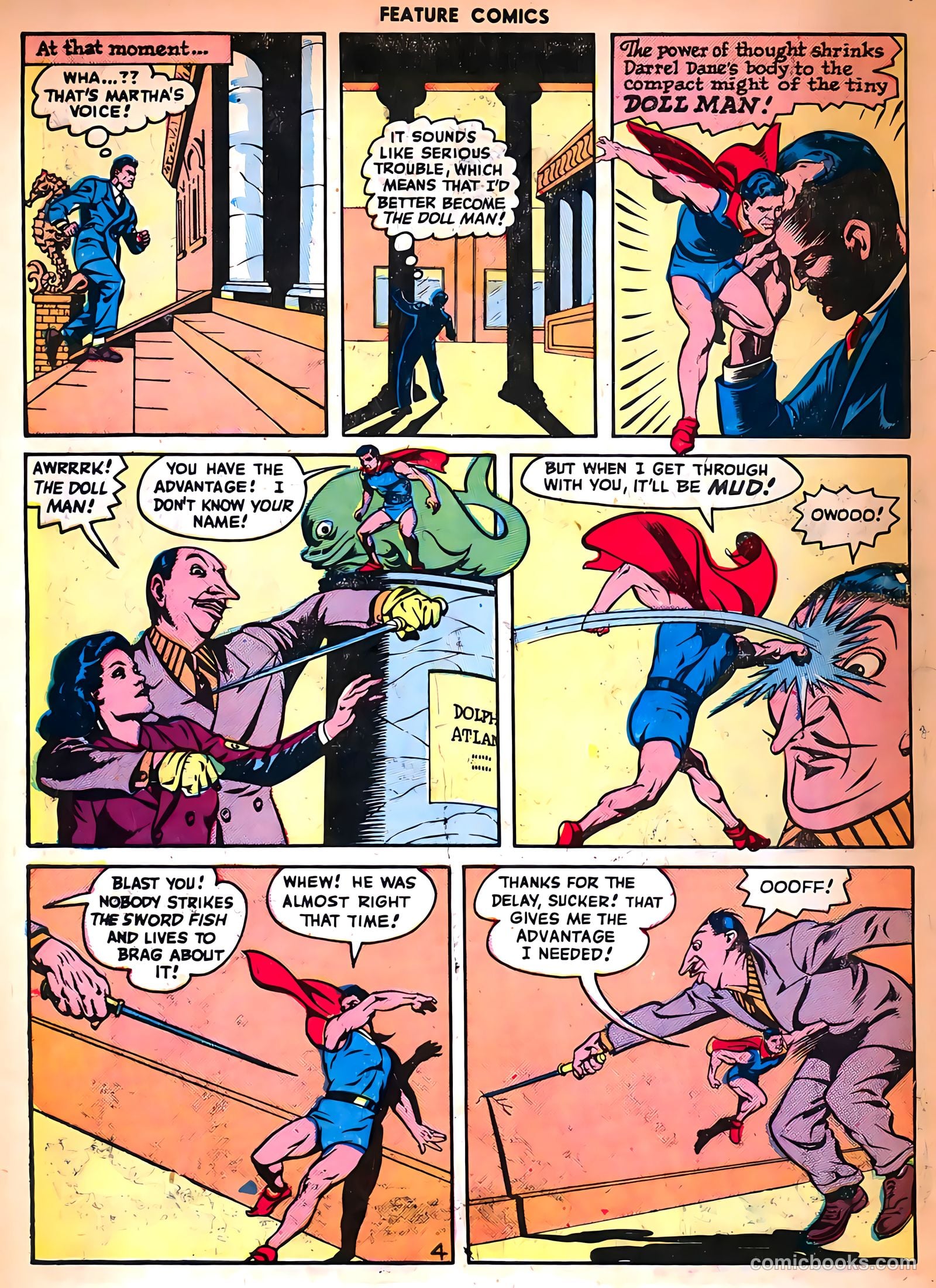 Feature Comics #106 (1947) — page 6 of 60