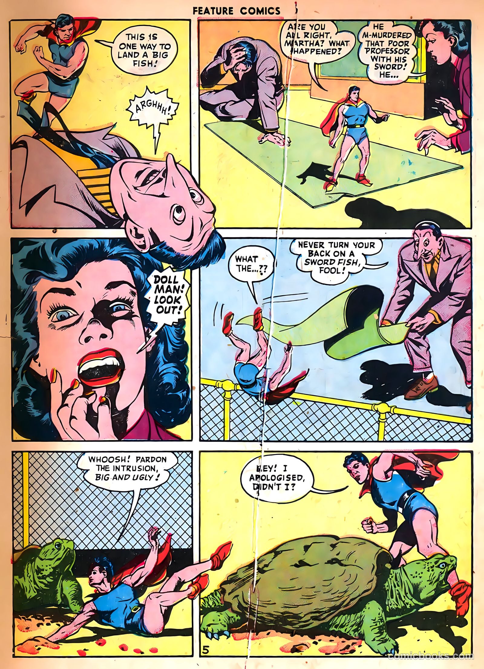 Feature Comics #106 (1947) — page 7 of 60