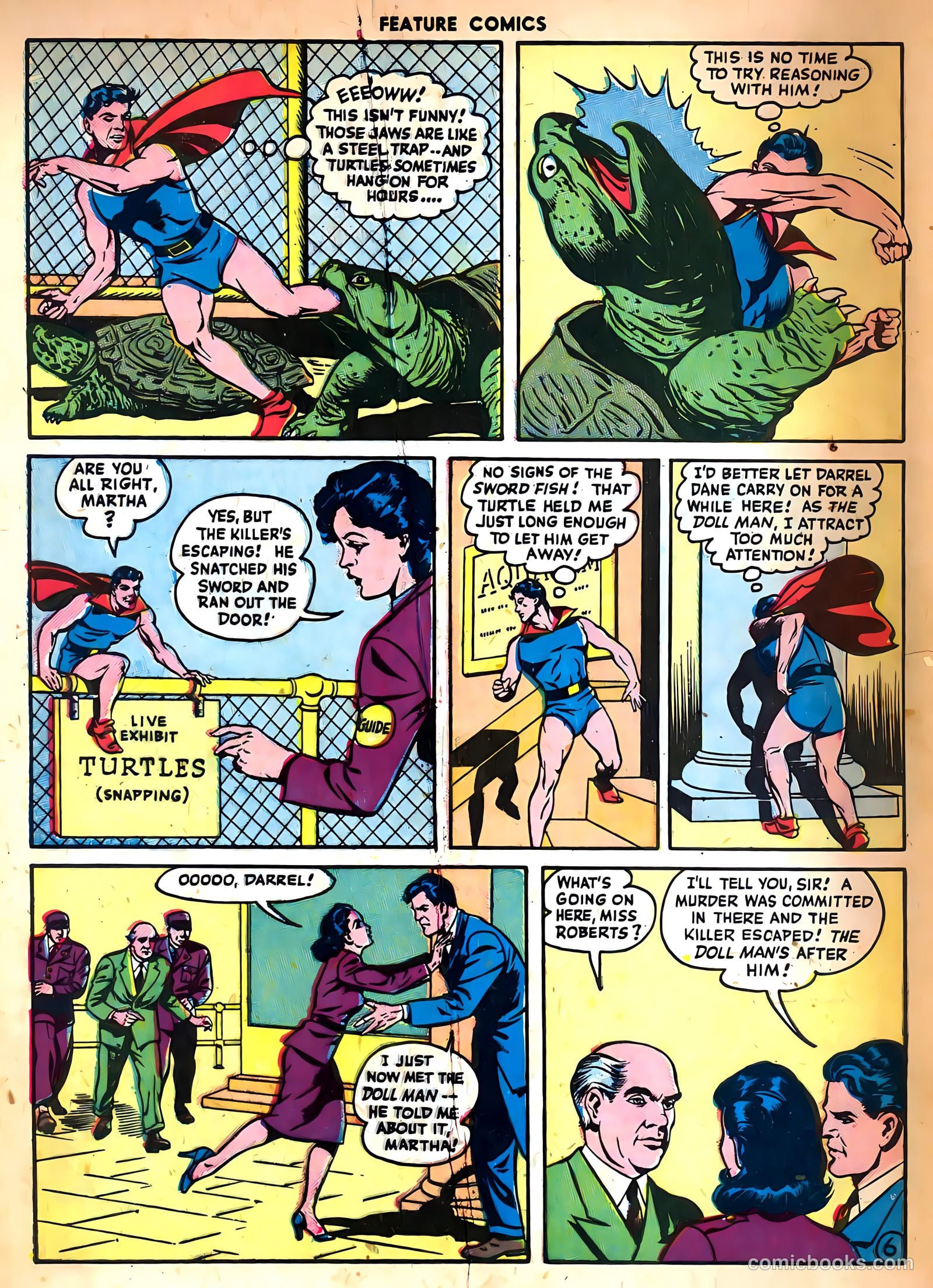 Feature Comics #106 (1947) — page 8 of 60