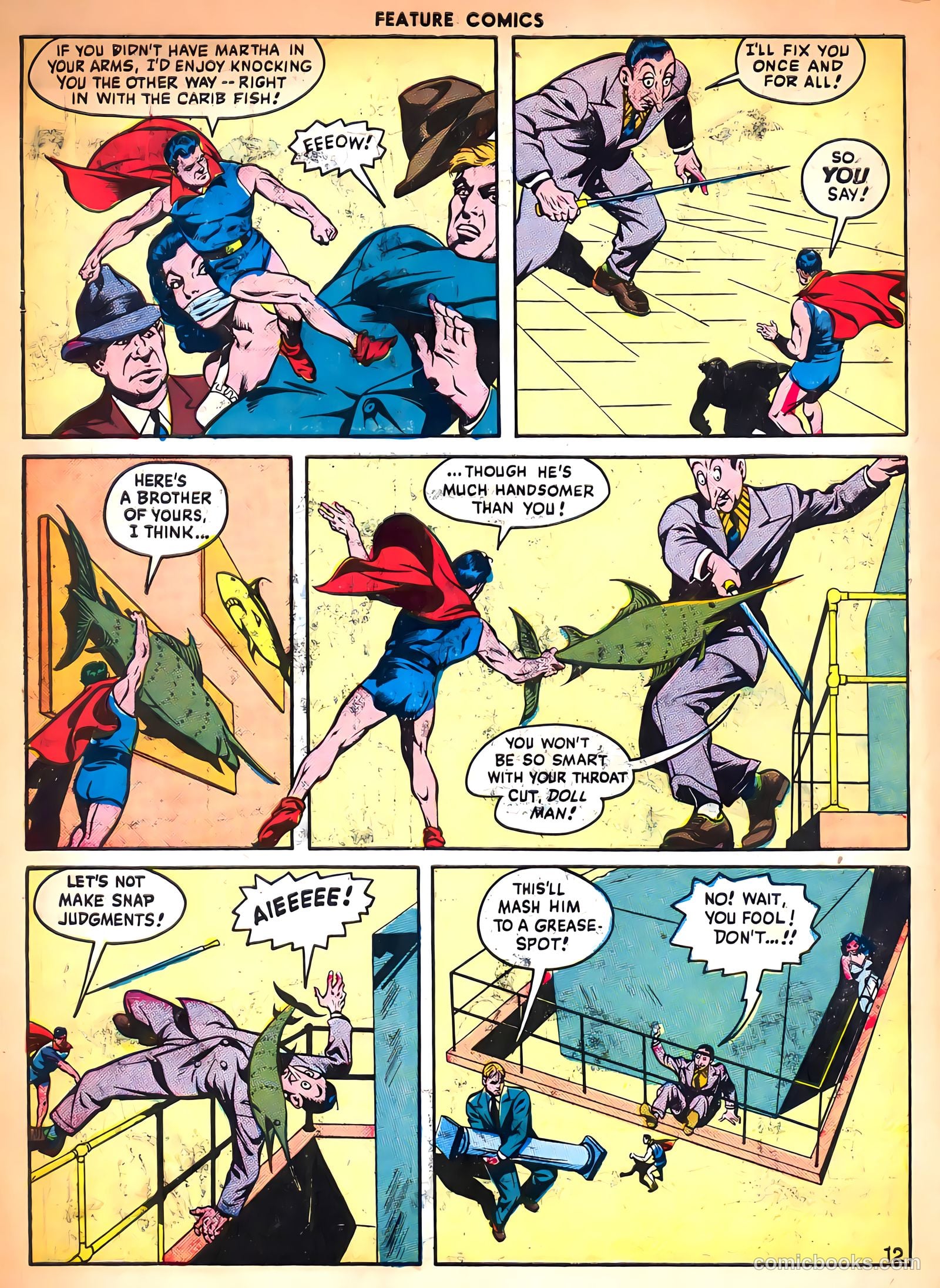 Feature Comics #106 (1947) — page 14 of 60