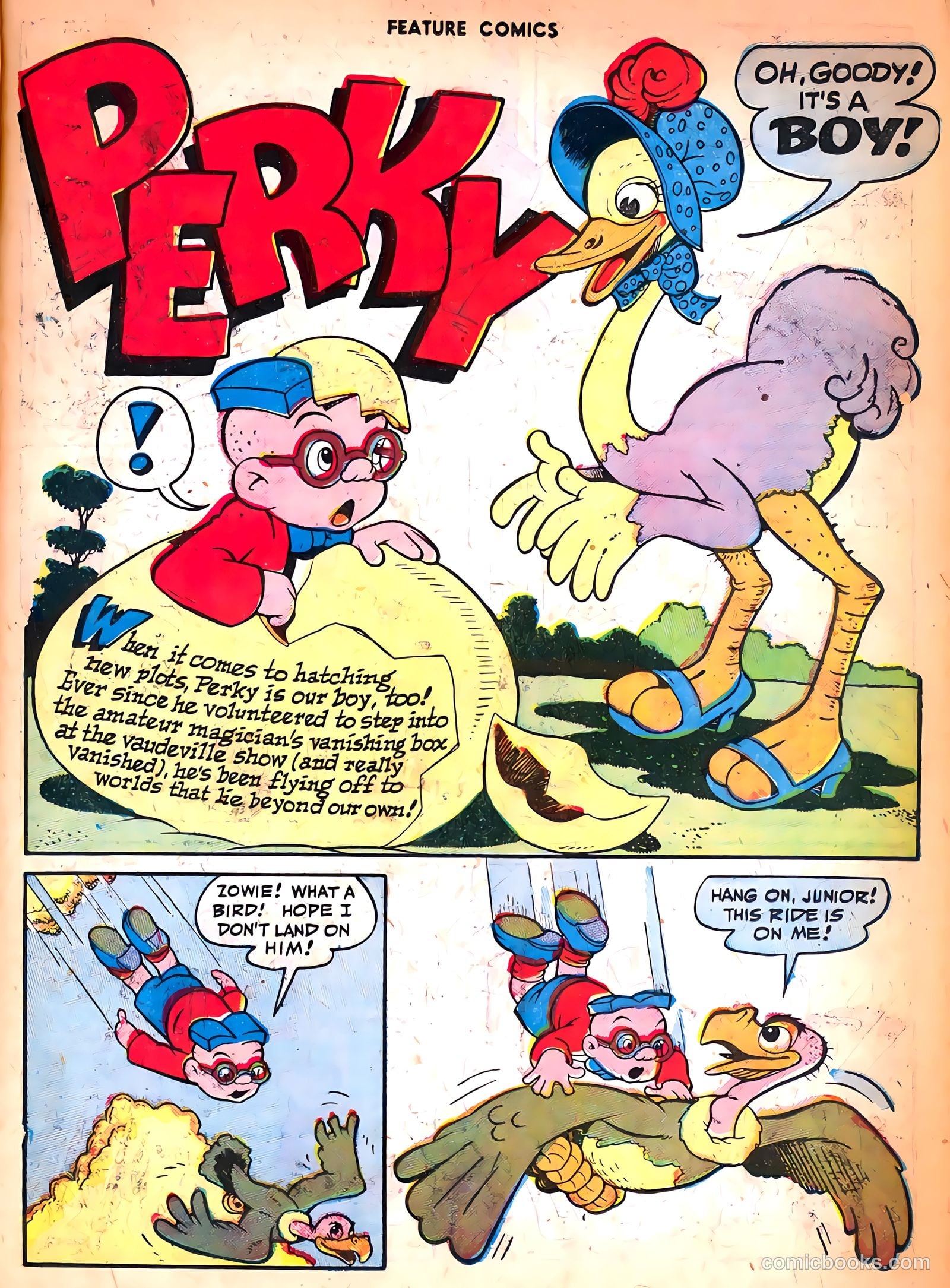 Feature Comics #106 (1947) — page 23 of 60