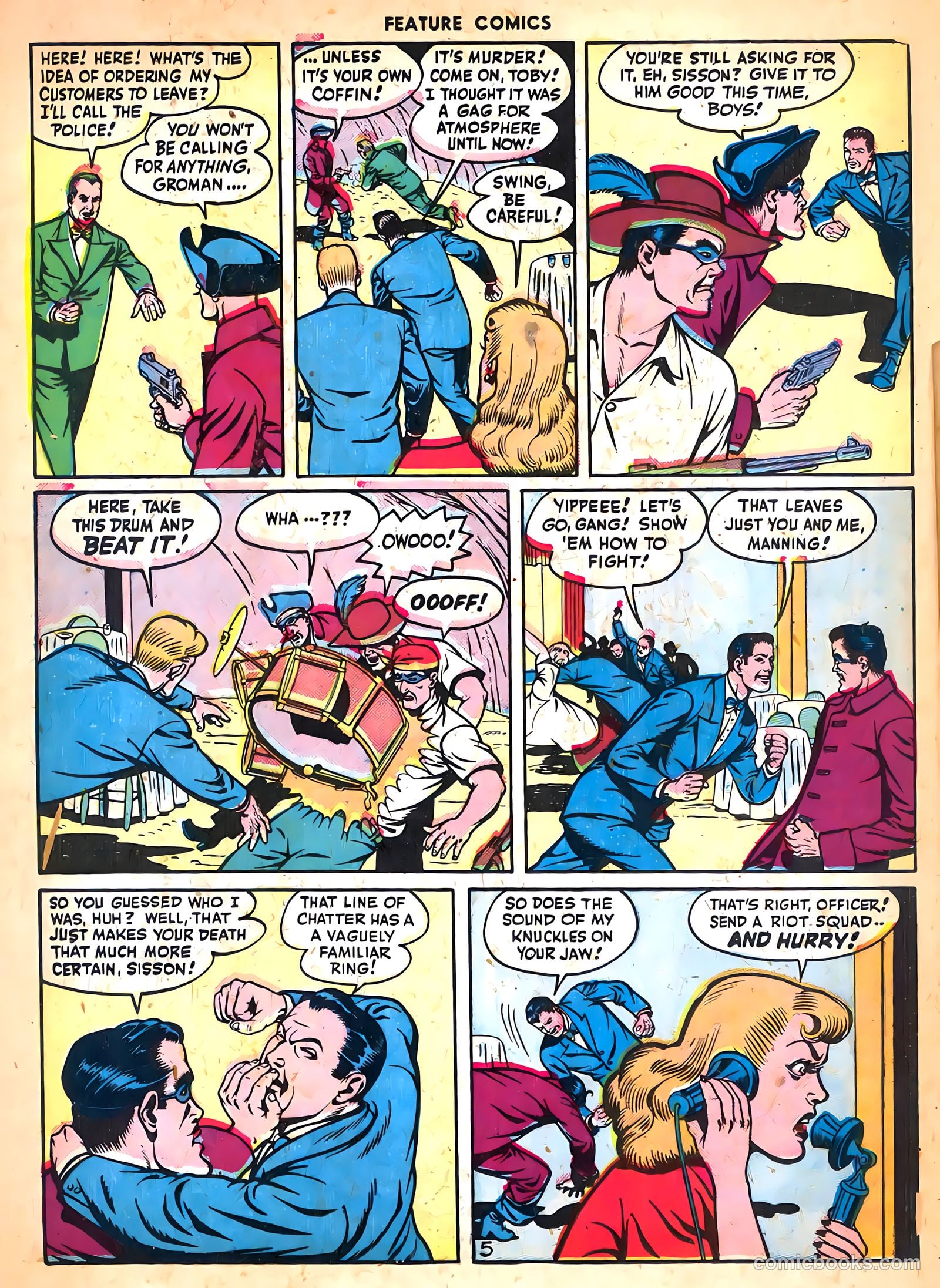 Feature Comics #106 (1947) — page 36 of 60