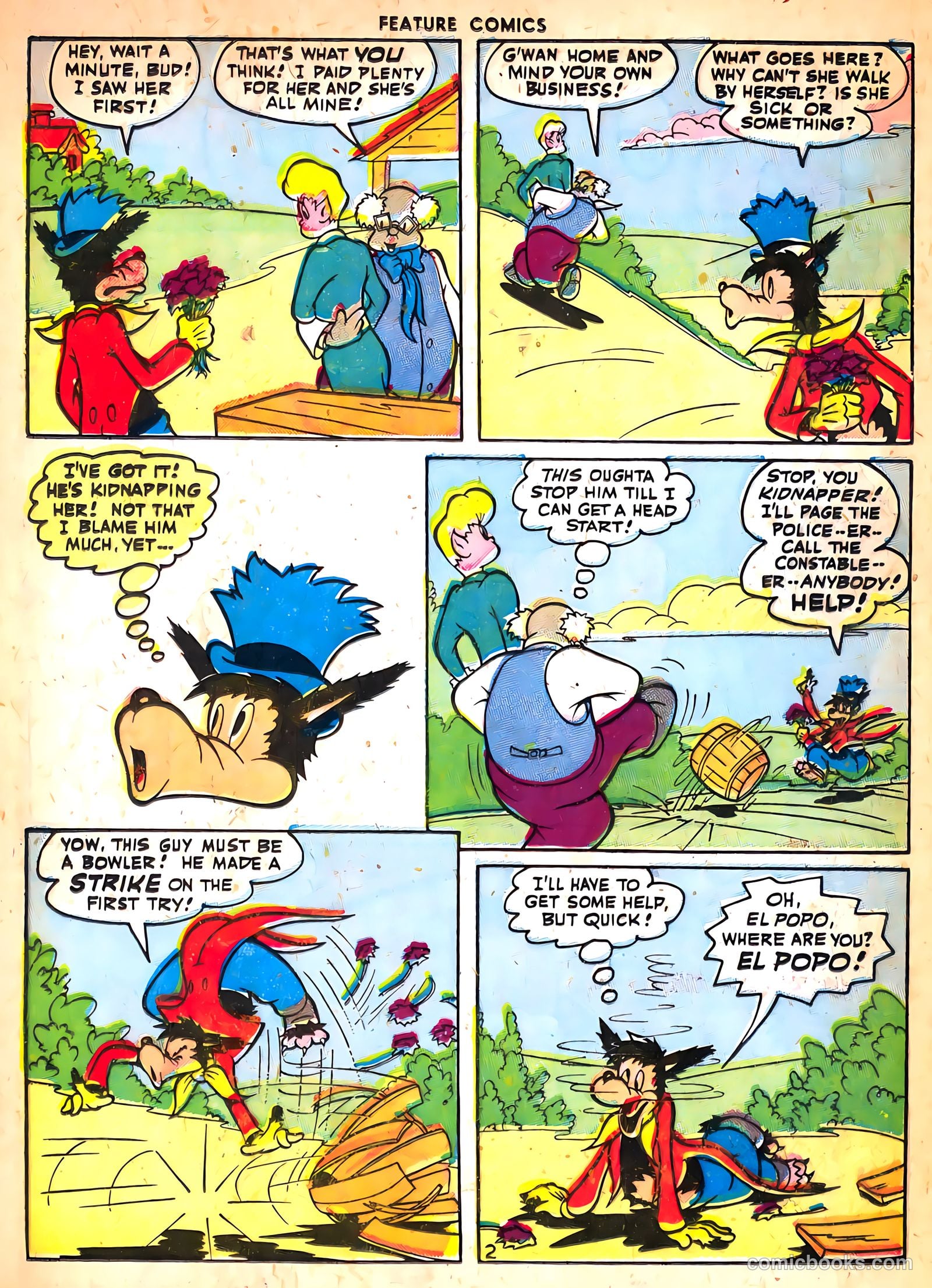 Feature Comics #106 (1947) — page 40 of 60