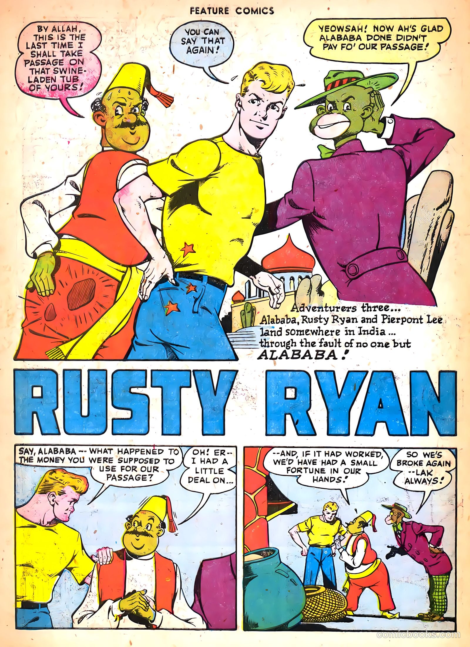 Feature Comics #106 (1947) — page 50 of 60