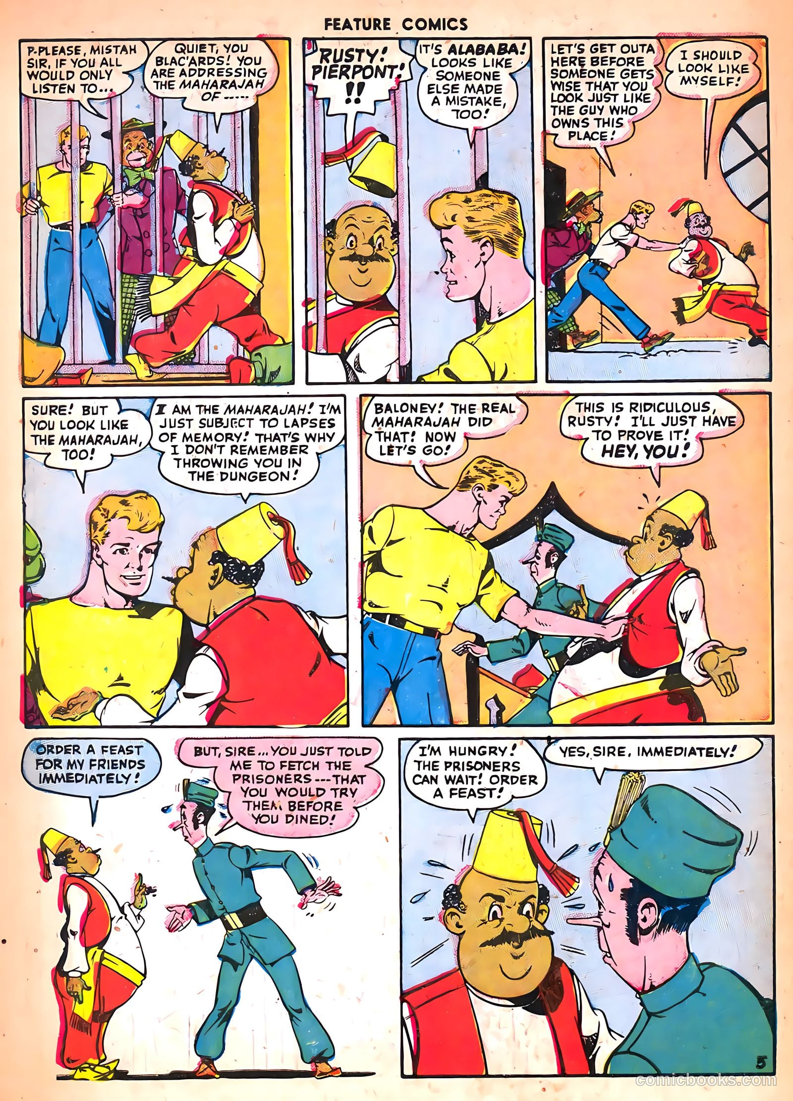 Feature Comics #106 (1947) — page 54 of 60