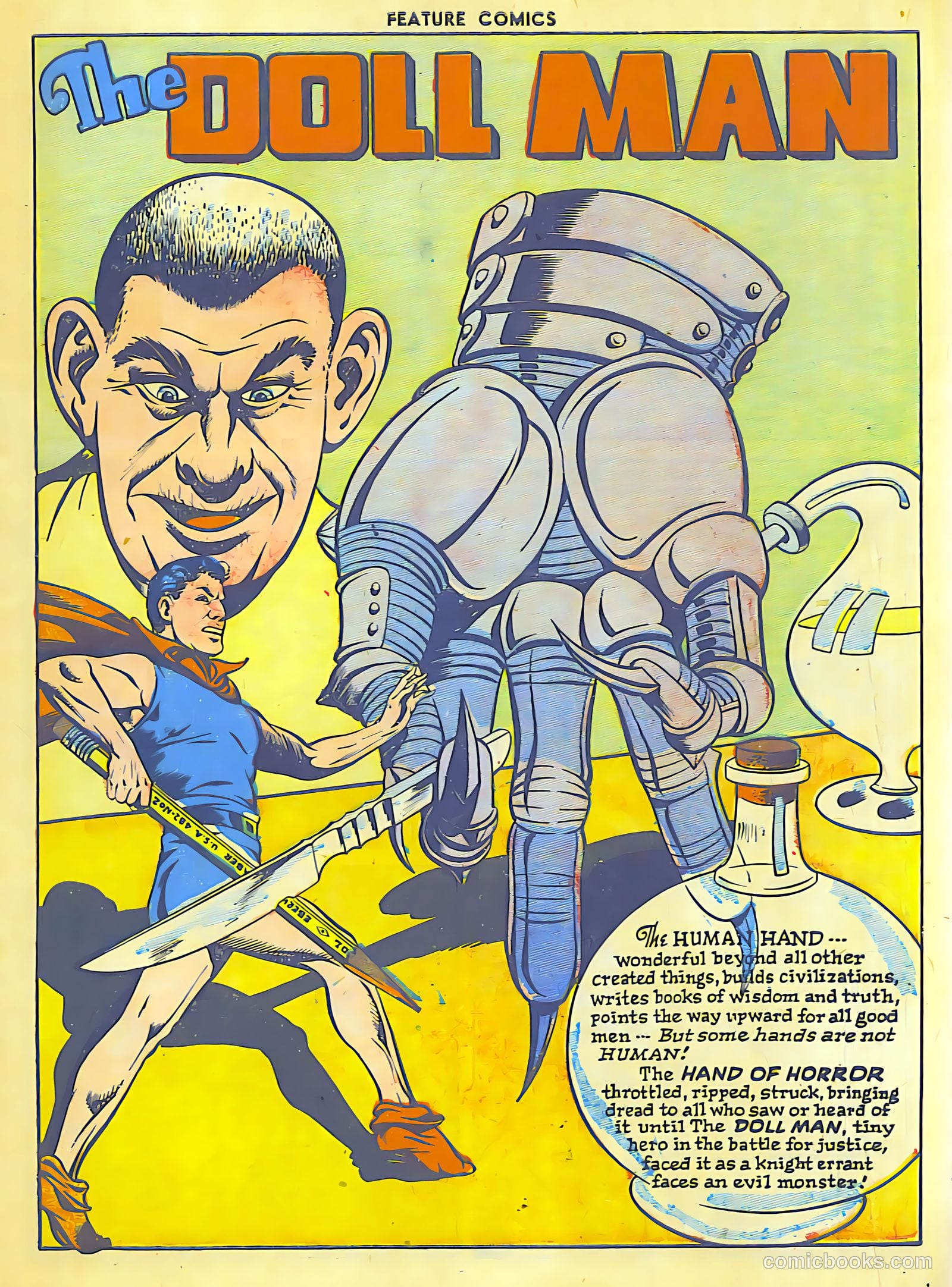 Feature Comics #107 (1947) — page 3 of 60