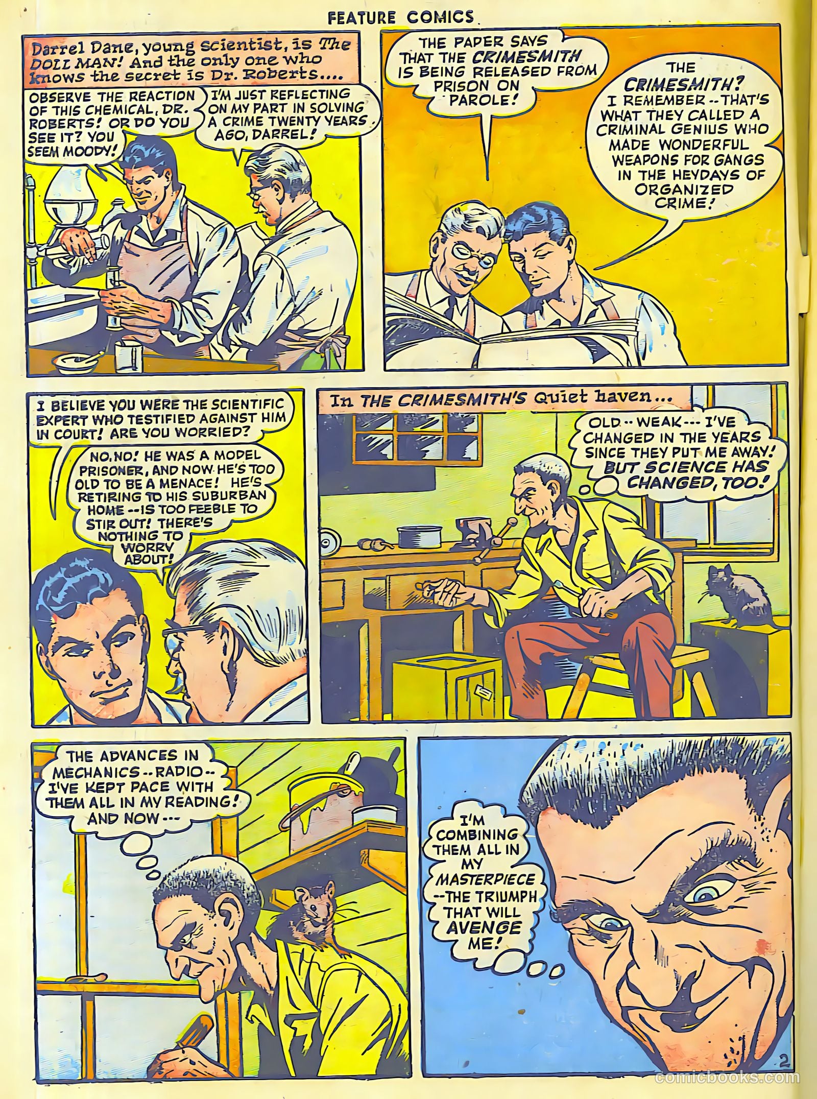 Feature Comics #107 (1947) — page 4 of 60