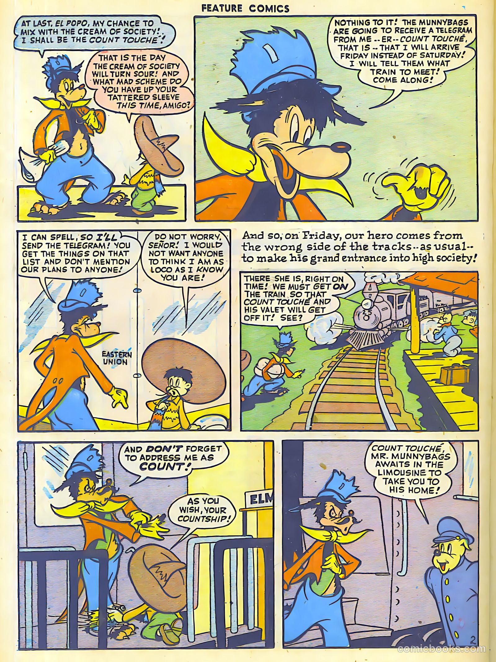 Feature Comics #107 (1947) — page 34 of 60