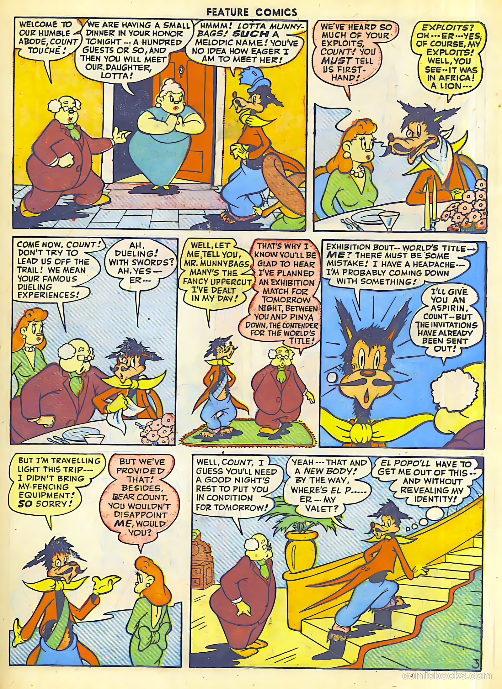 Feature Comics #107 (1947) — page 35 of 60