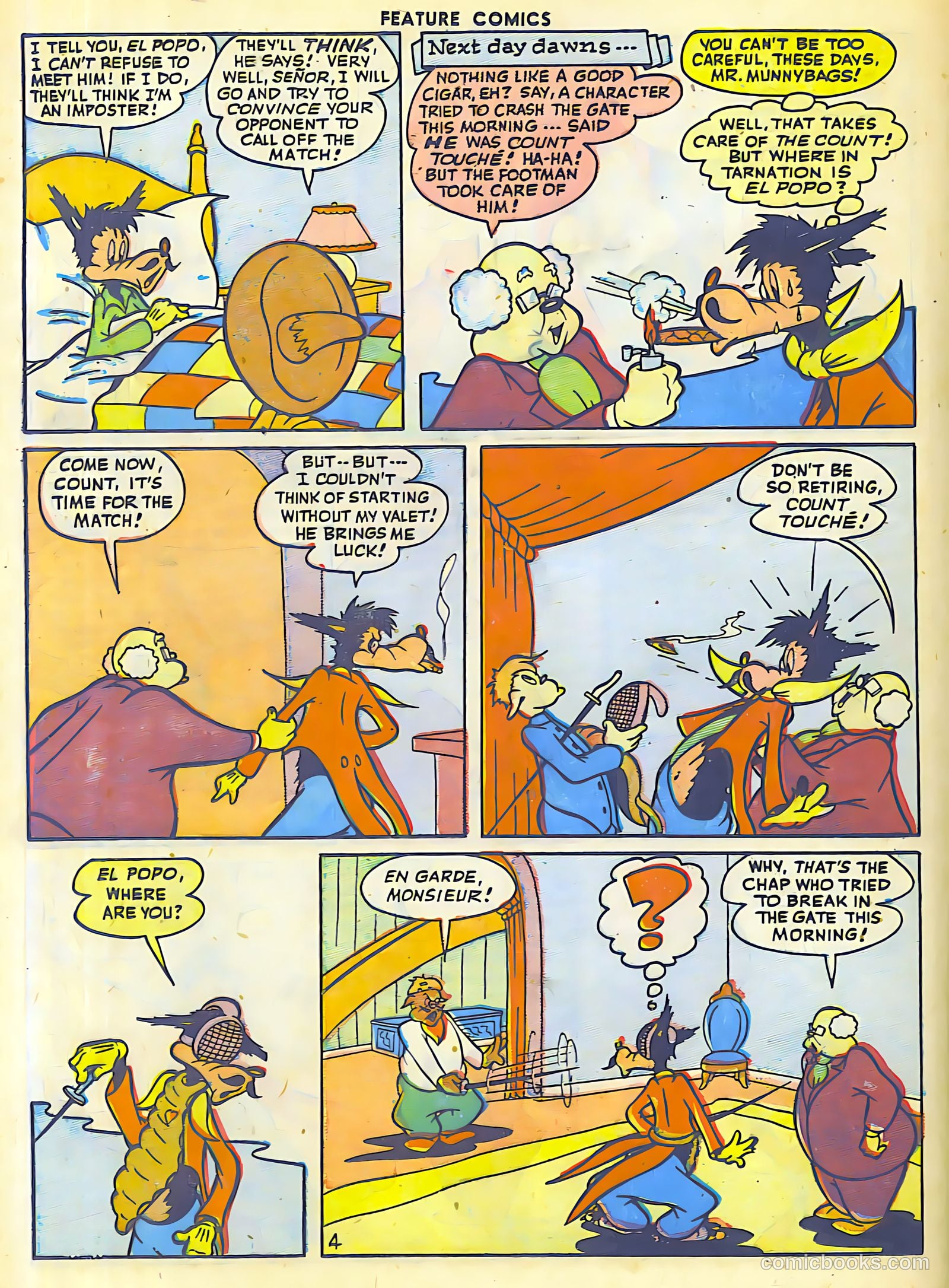 Feature Comics #107 (1947) — page 36 of 60