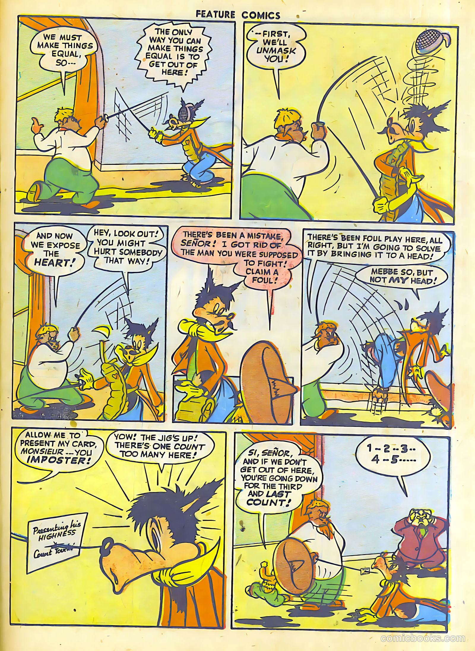 Feature Comics #107 (1947) — page 37 of 60