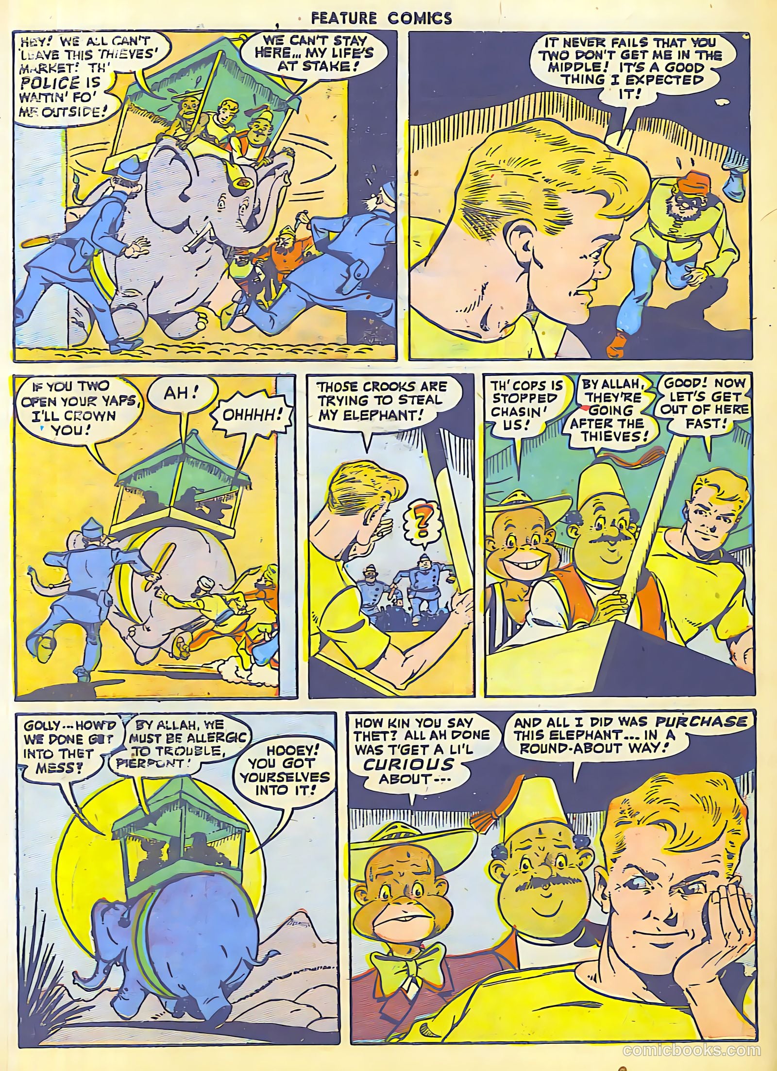 Feature Comics #107 (1947) — page 56 of 60