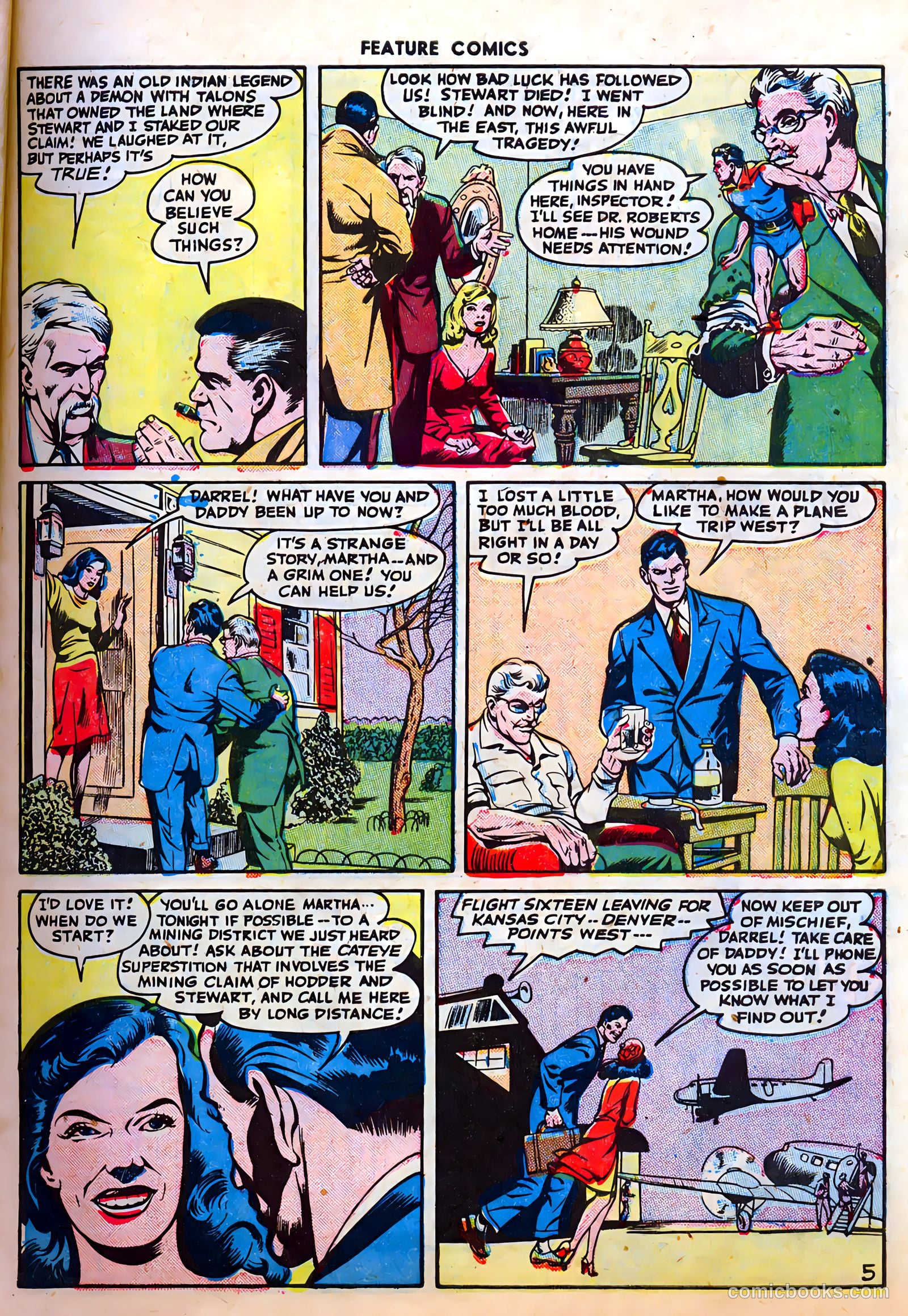 Feature Comics #108 (1947) — page 7 of 60