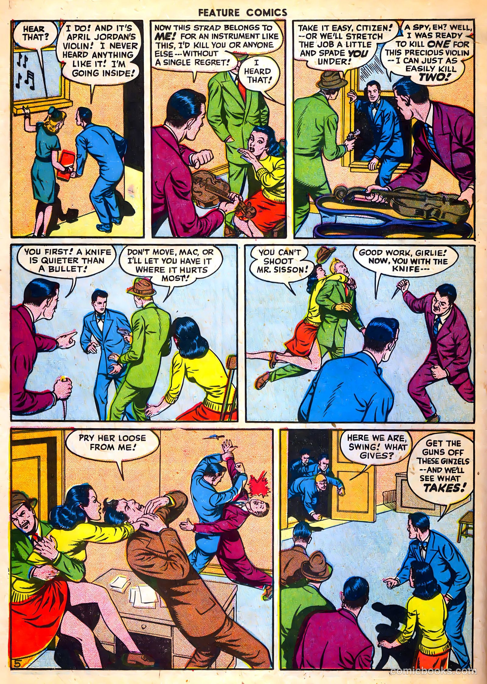 Feature Comics #108 (1947) — page 36 of 60
