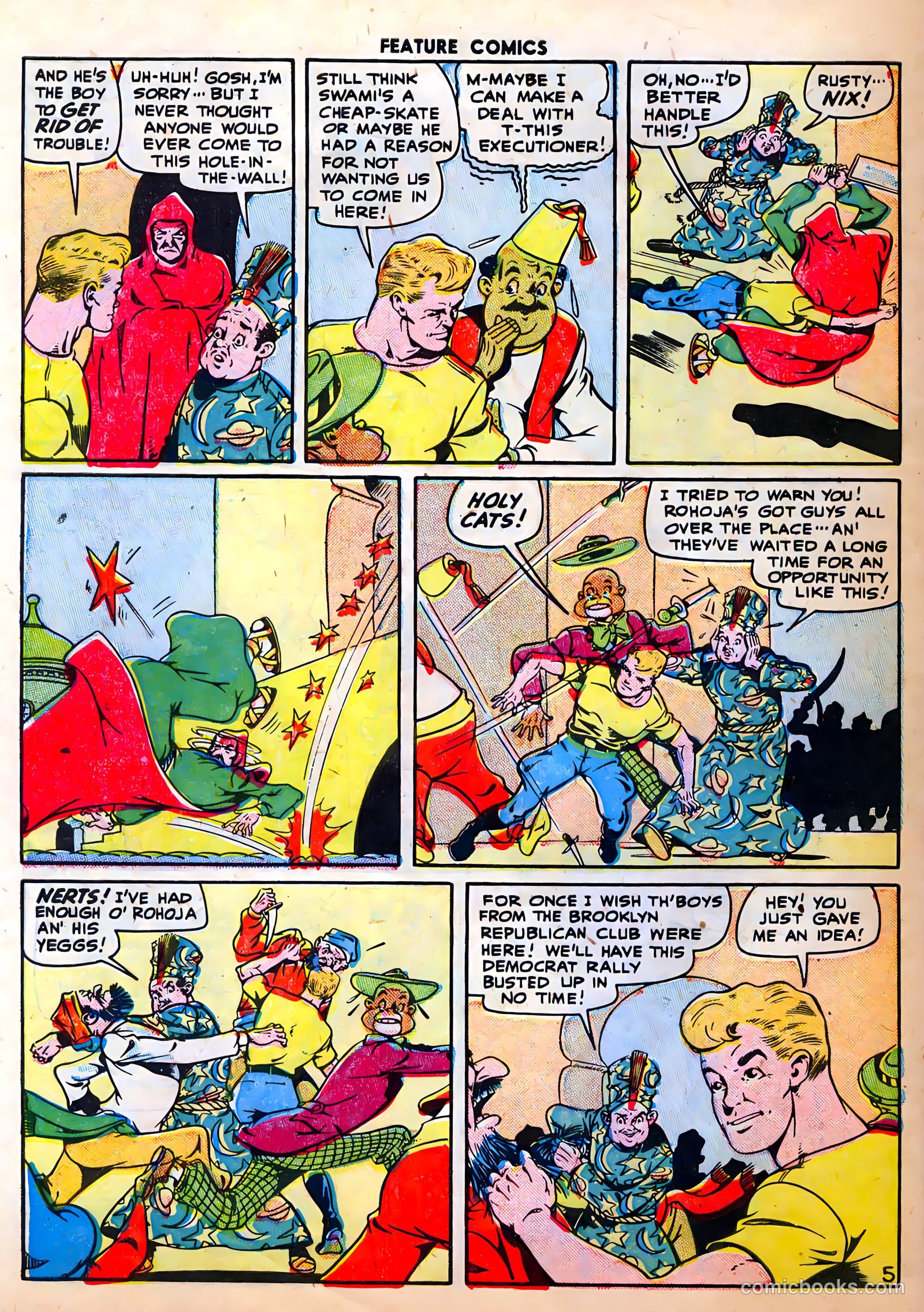 Feature Comics #108 (1947) — page 54 of 60