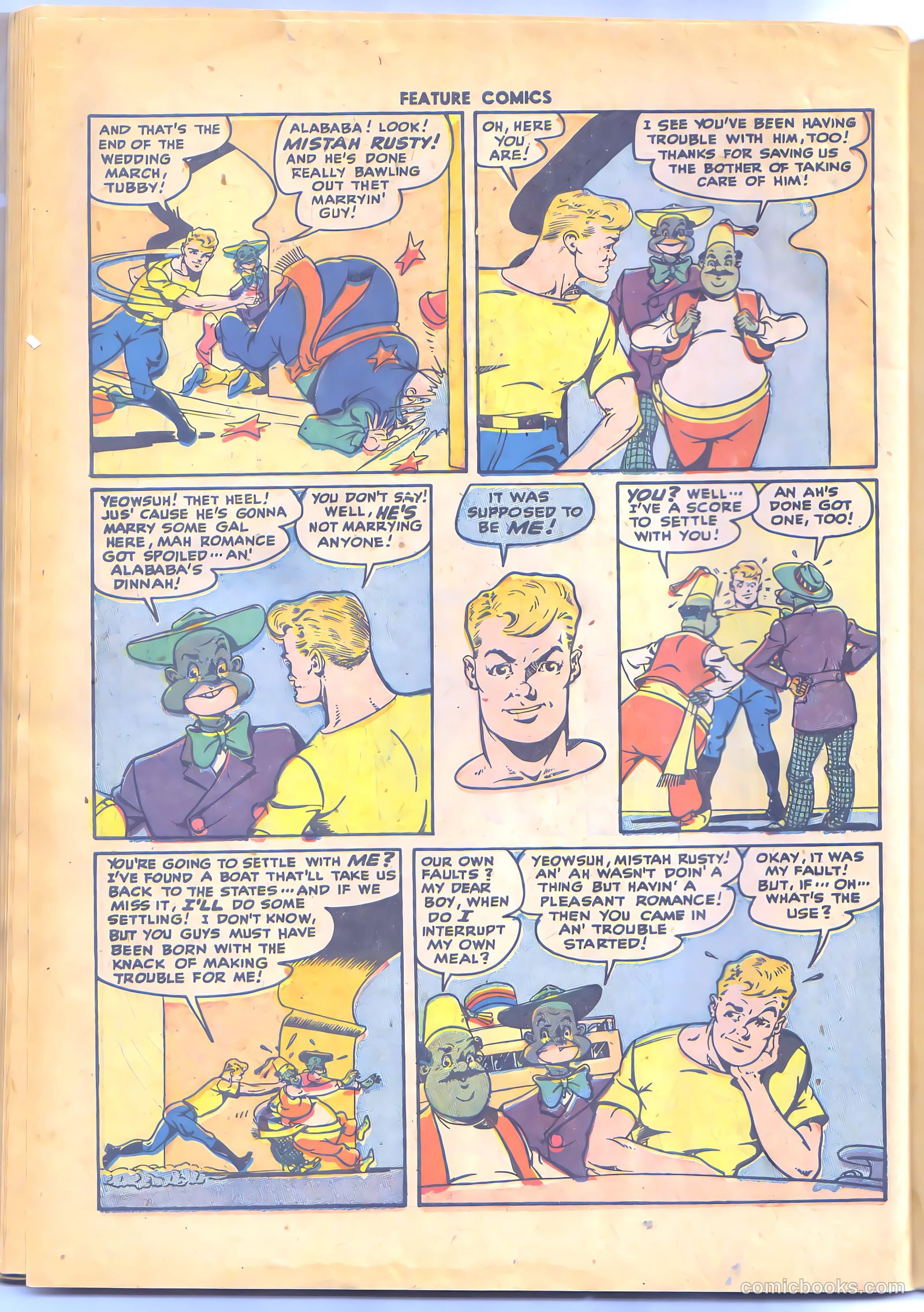 Feature Comics #109 (1947) — page 56 of 60