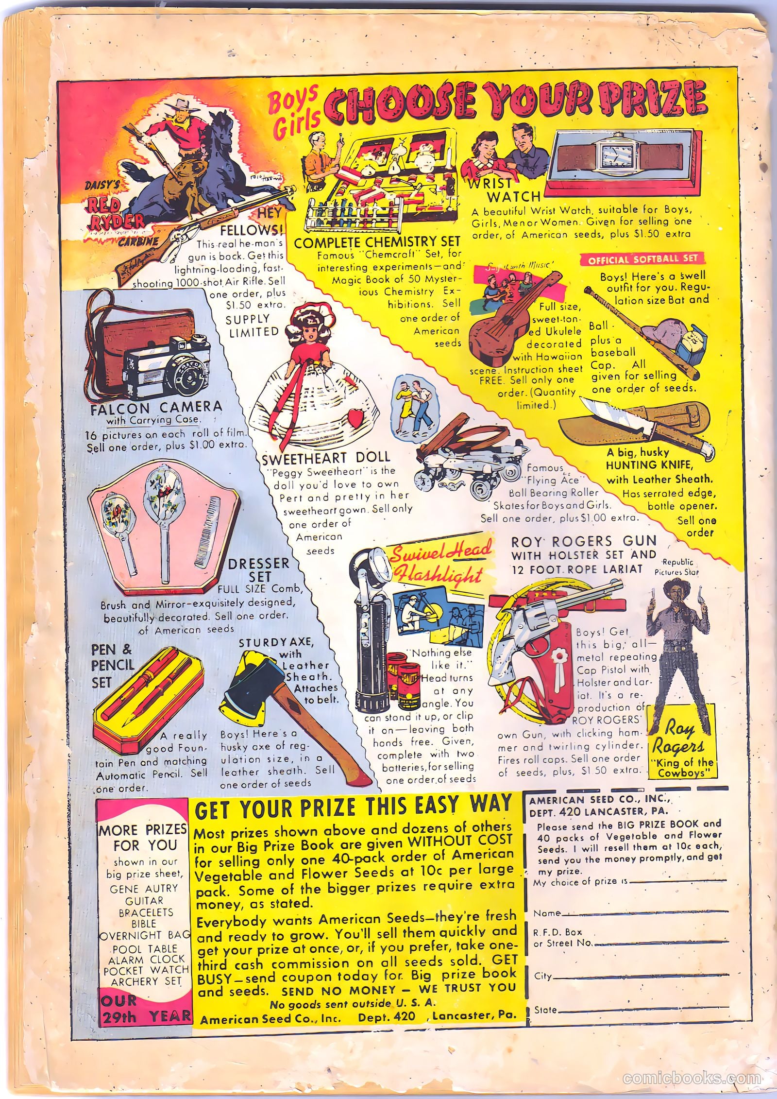 Feature Comics #109 (1947) — page 60 of 60