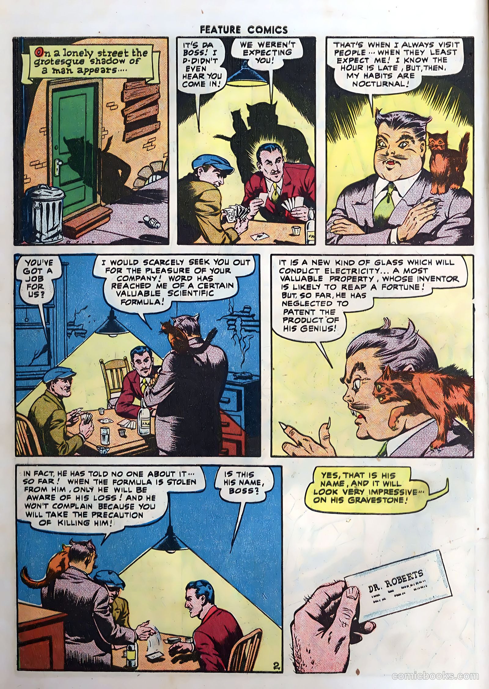 Feature Comics #110 (1947) — page 4 of 60