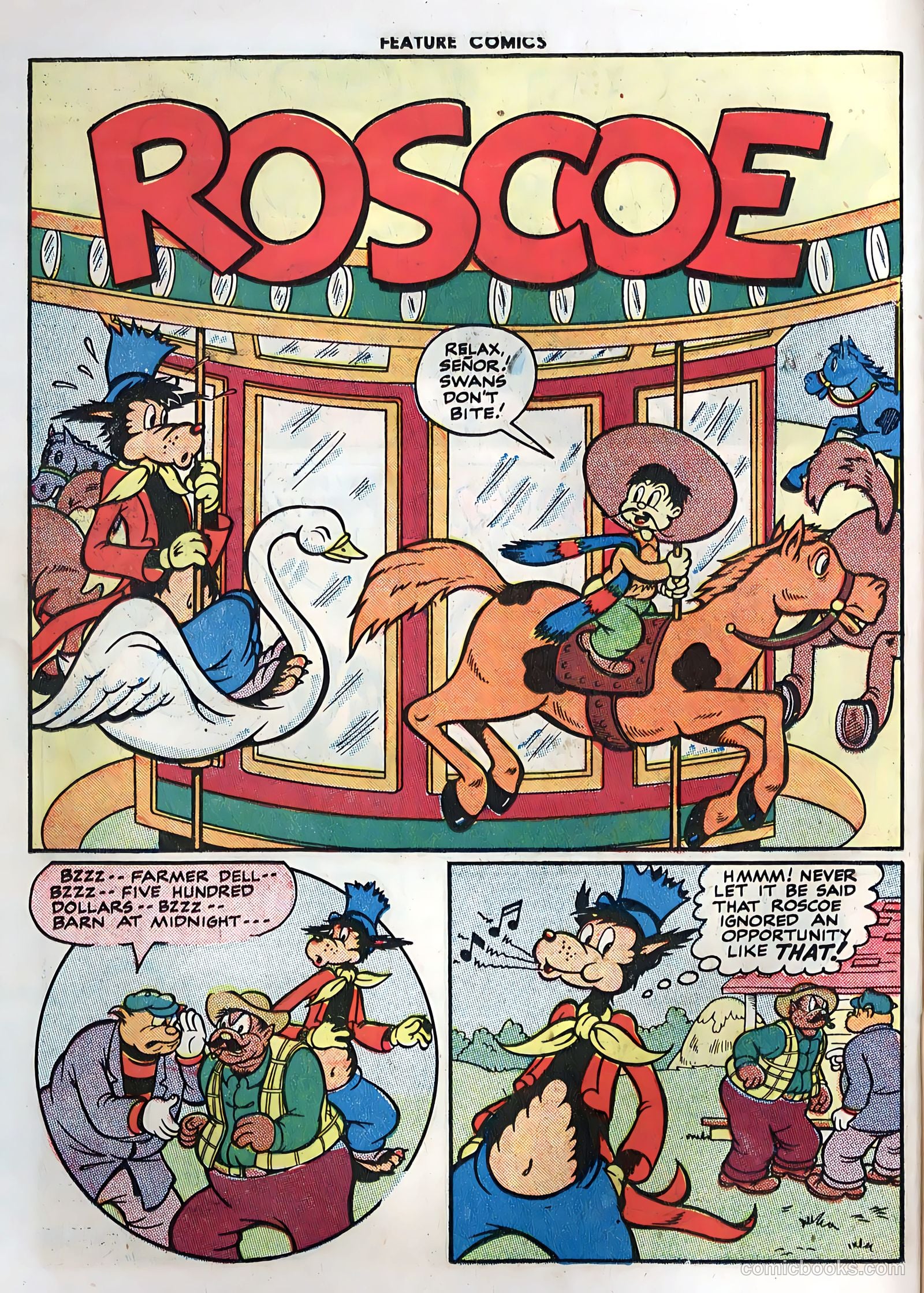 Feature Comics #110 (1947) — page 38 of 60
