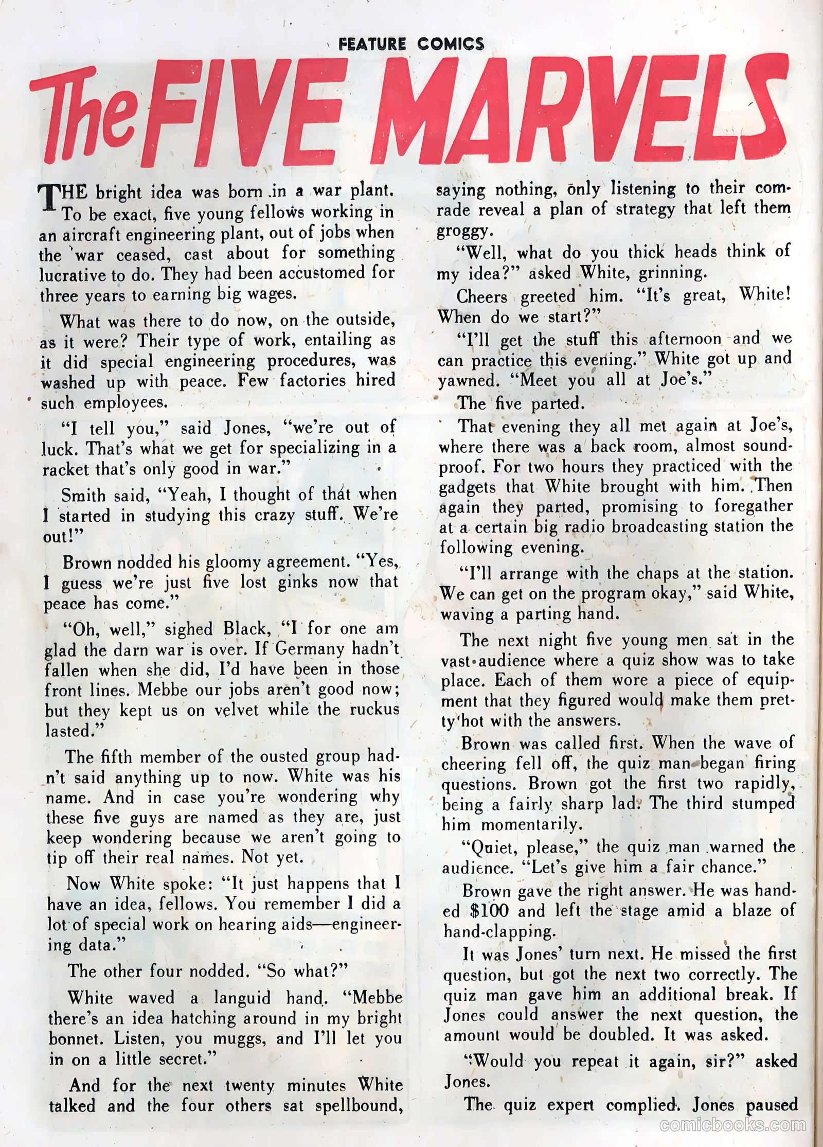 Feature Comics #110 (1947) — page 44 of 60