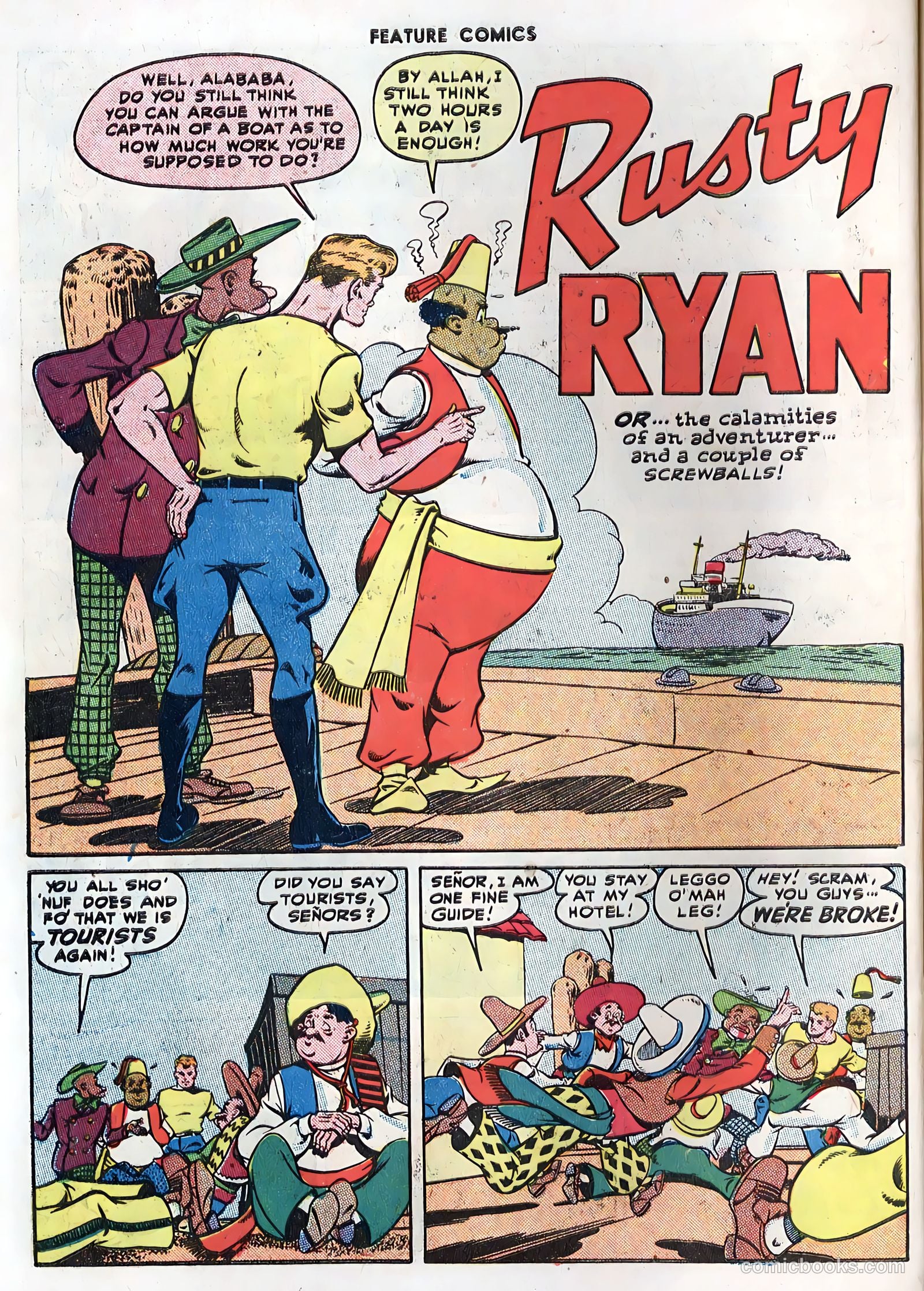 Feature Comics #110 (1947) — page 50 of 60