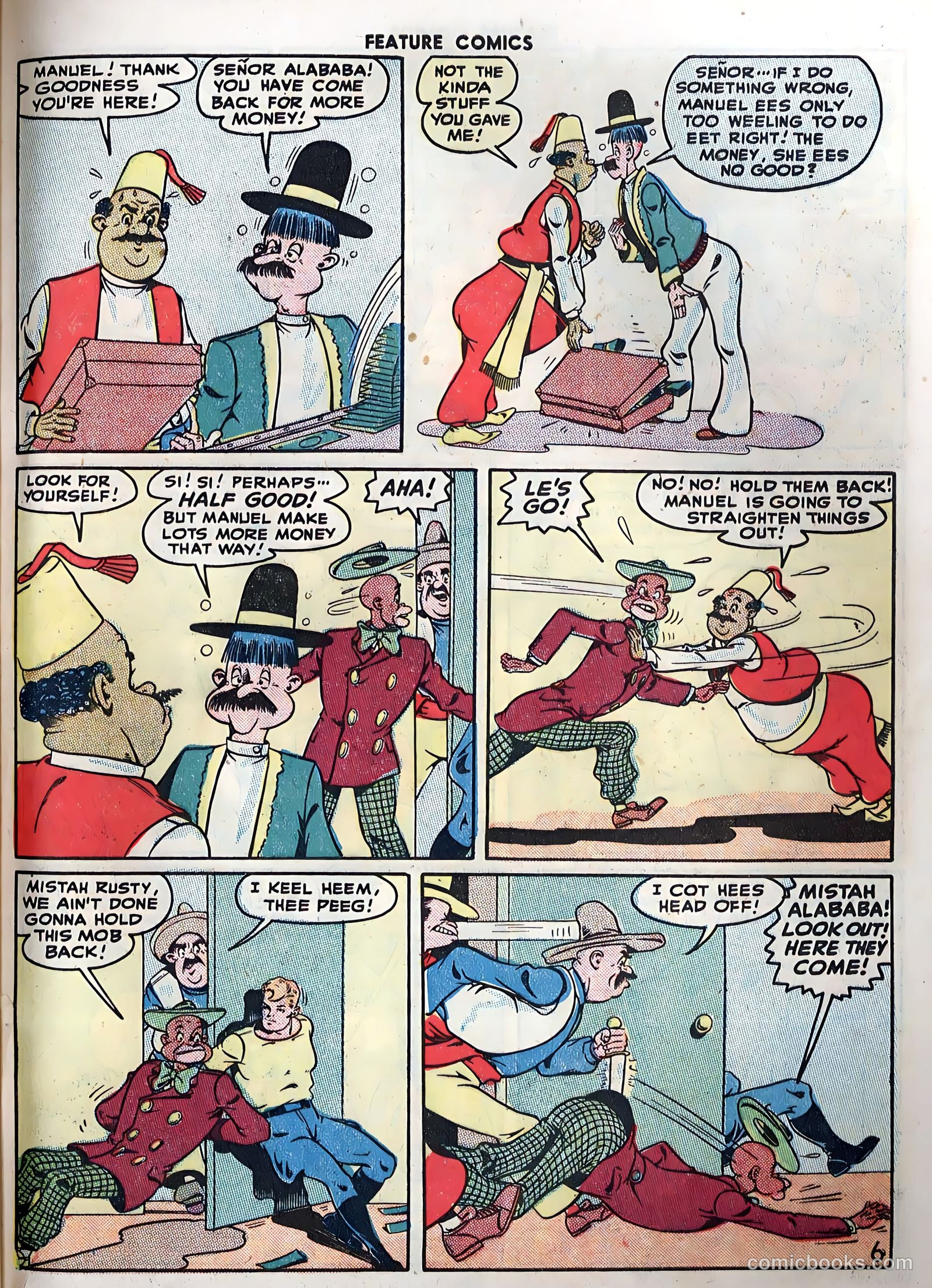 Feature Comics #110 (1947) — page 55 of 60