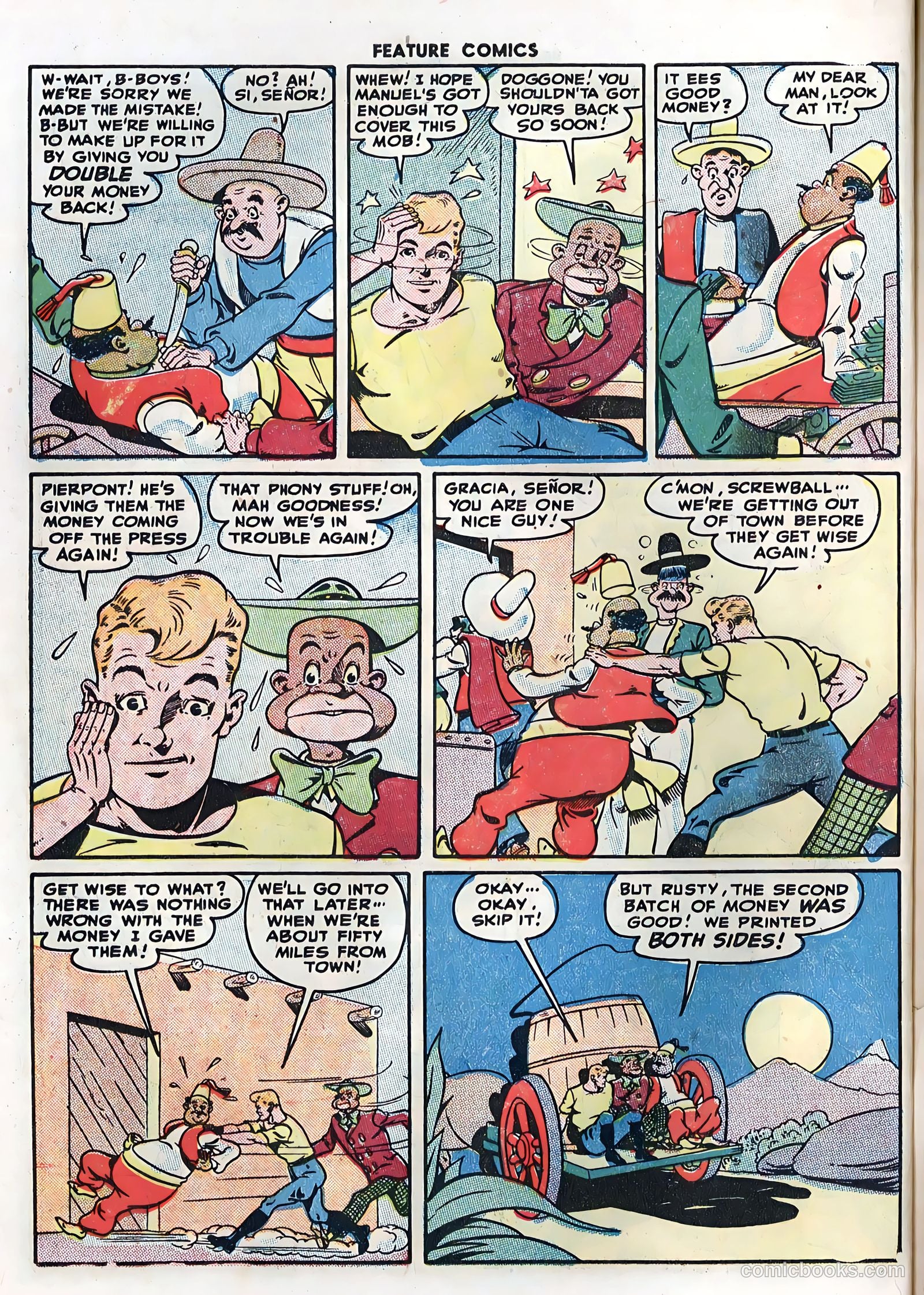 Feature Comics #110 (1947) — page 56 of 60