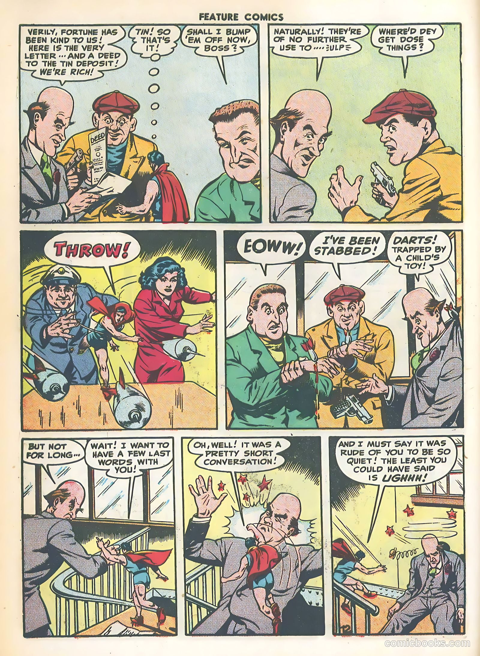 Feature Comics #111 (1947) — page 14 of 60