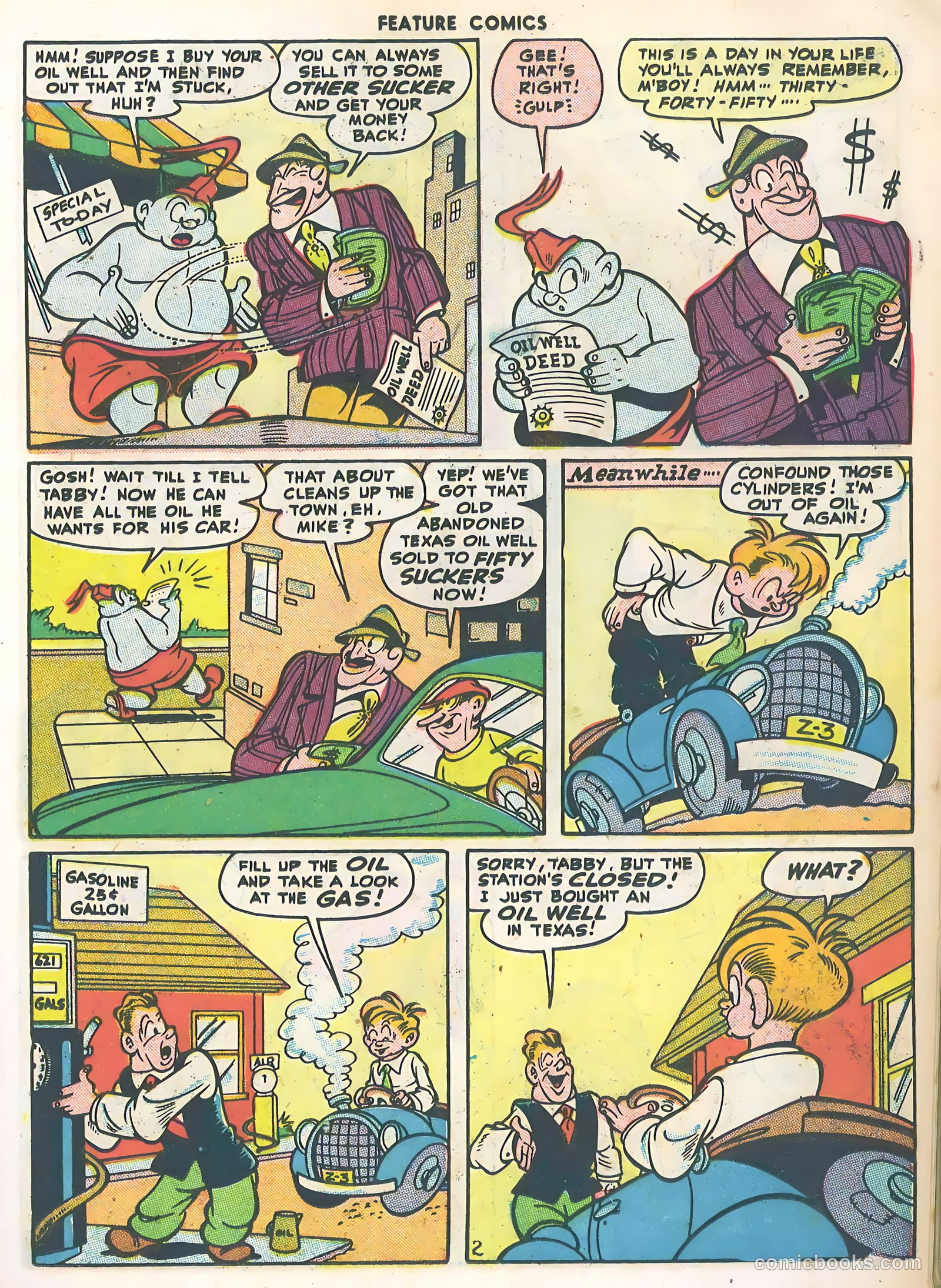Feature Comics #111 (1947) — page 23 of 60