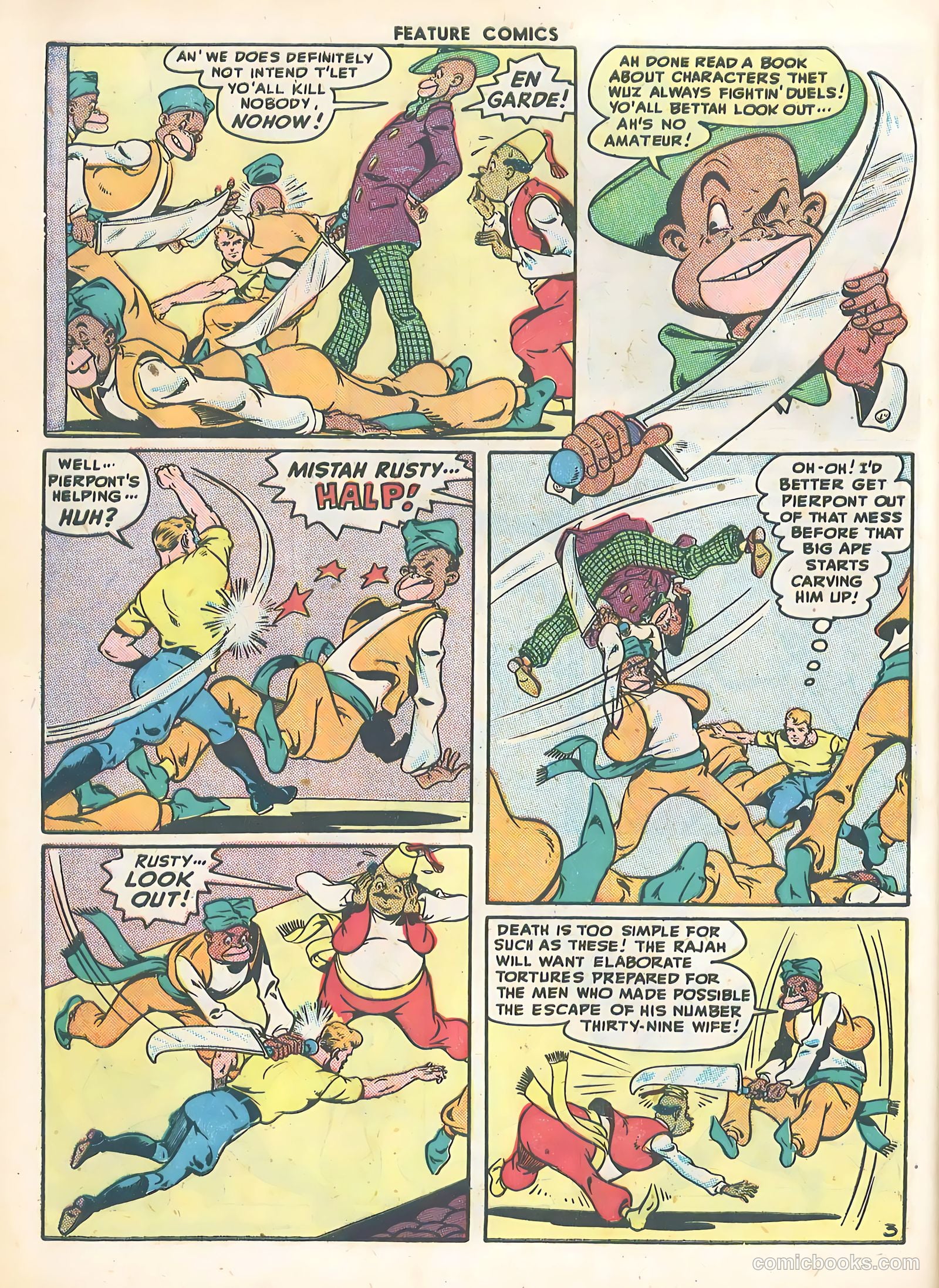 Feature Comics #111 (1947) — page 52 of 60