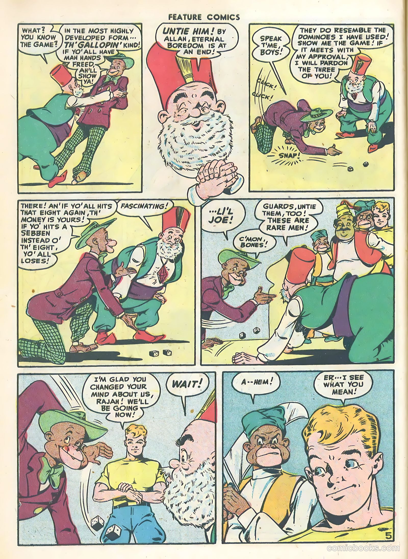 Feature Comics #111 (1947) — page 54 of 60
