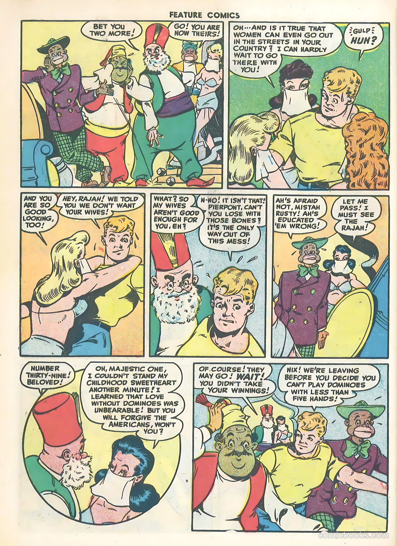 Feature Comics #111 (1947) — page 56 of 60